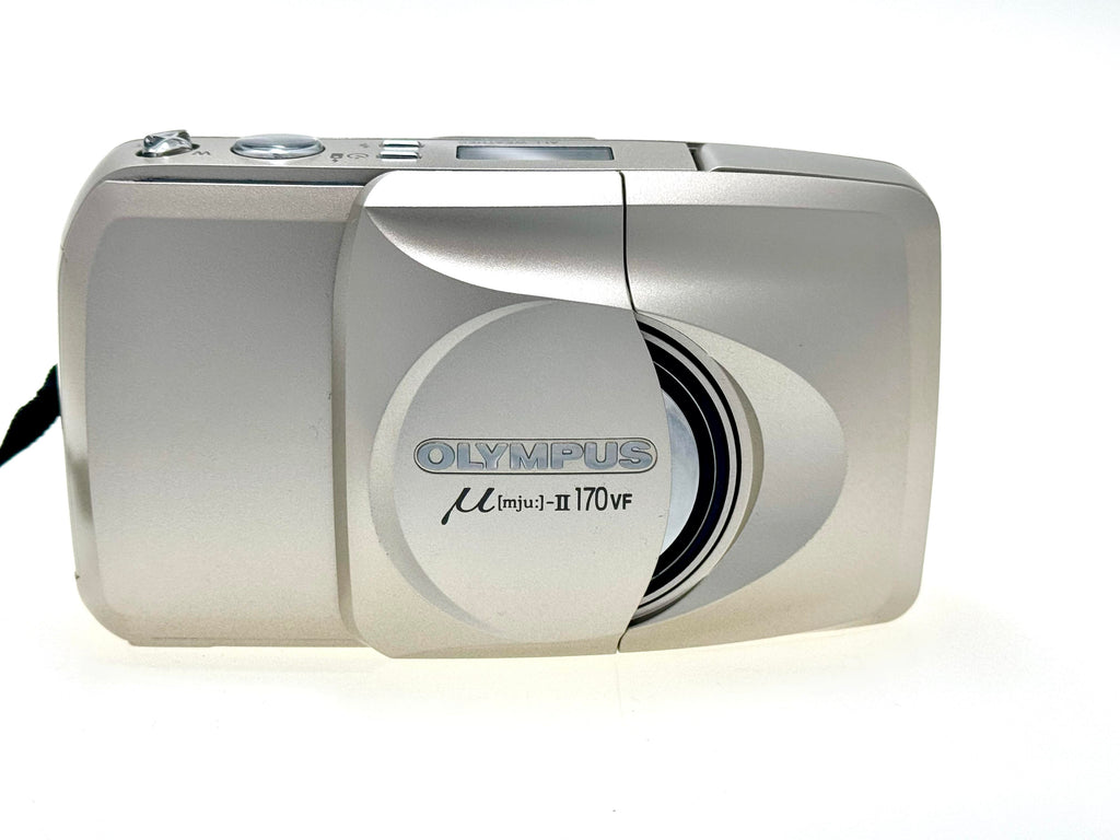 Olympus mju 2 170vf compact point and shoot zoom film camera