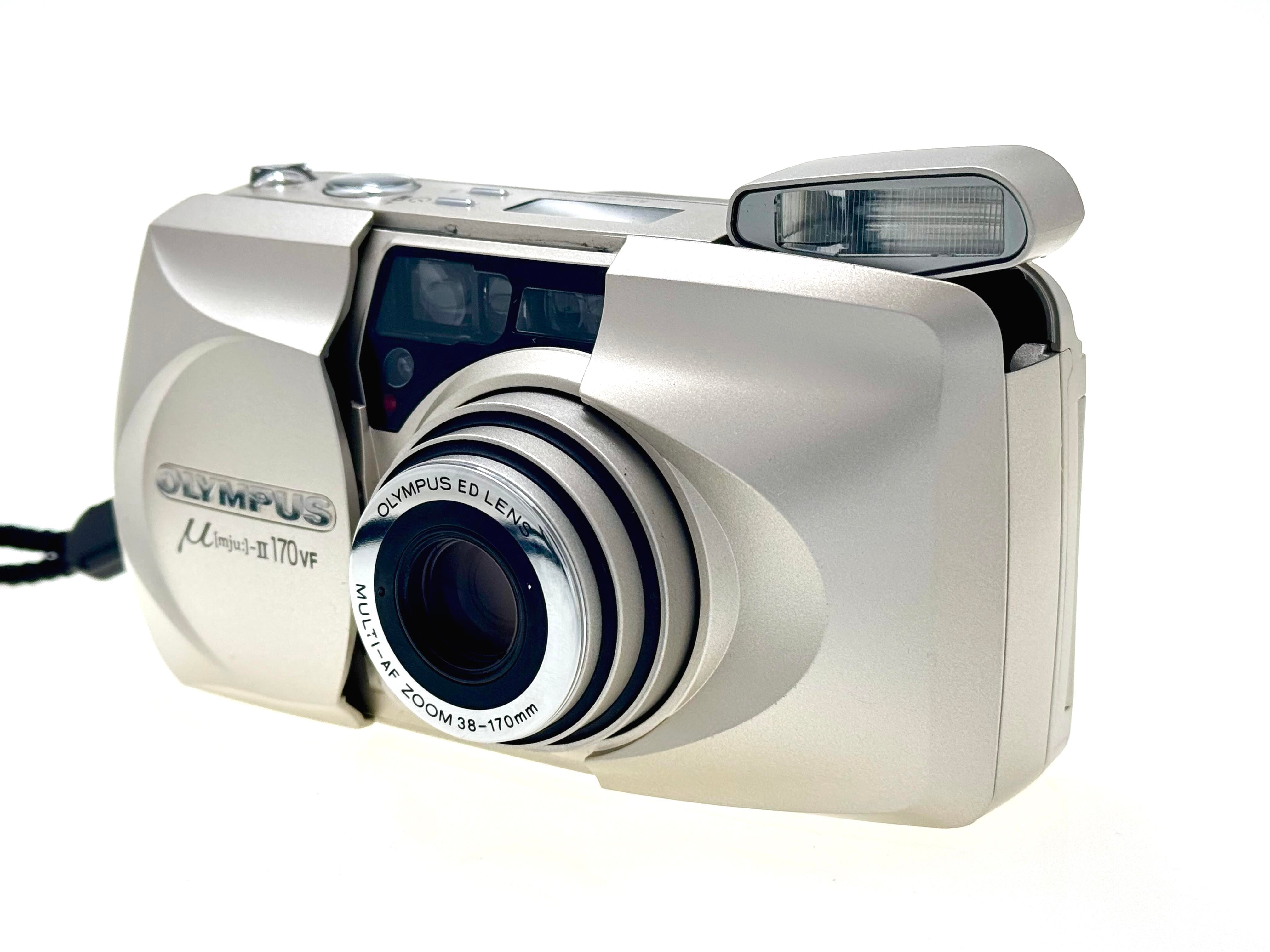 Vintage Olympus mju ii 170 VF Zoom Film Compact Camera (Vg)