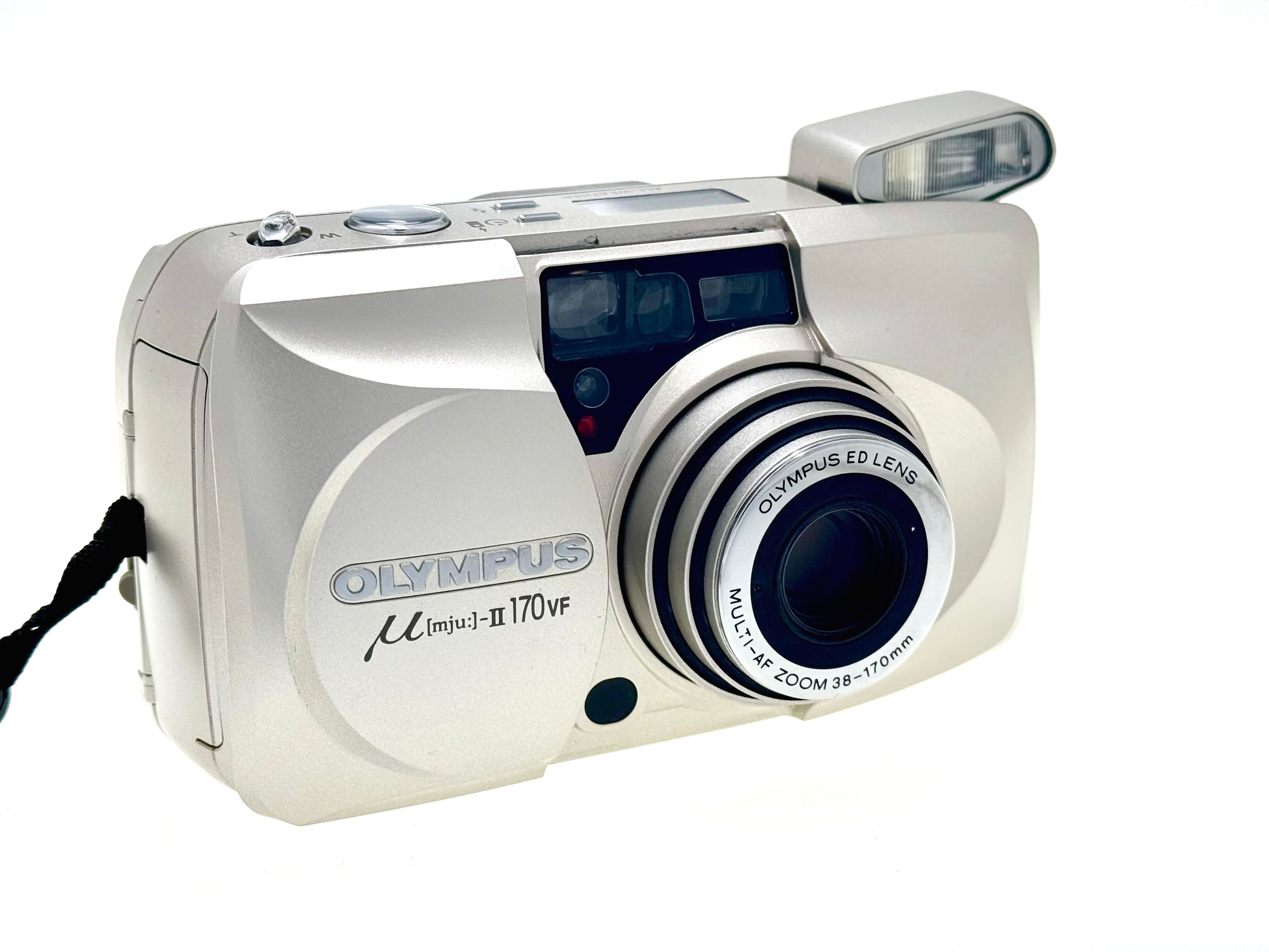 Vintage Olympus mju ii 170 VF Zoom Film Compact Camera (Vg)