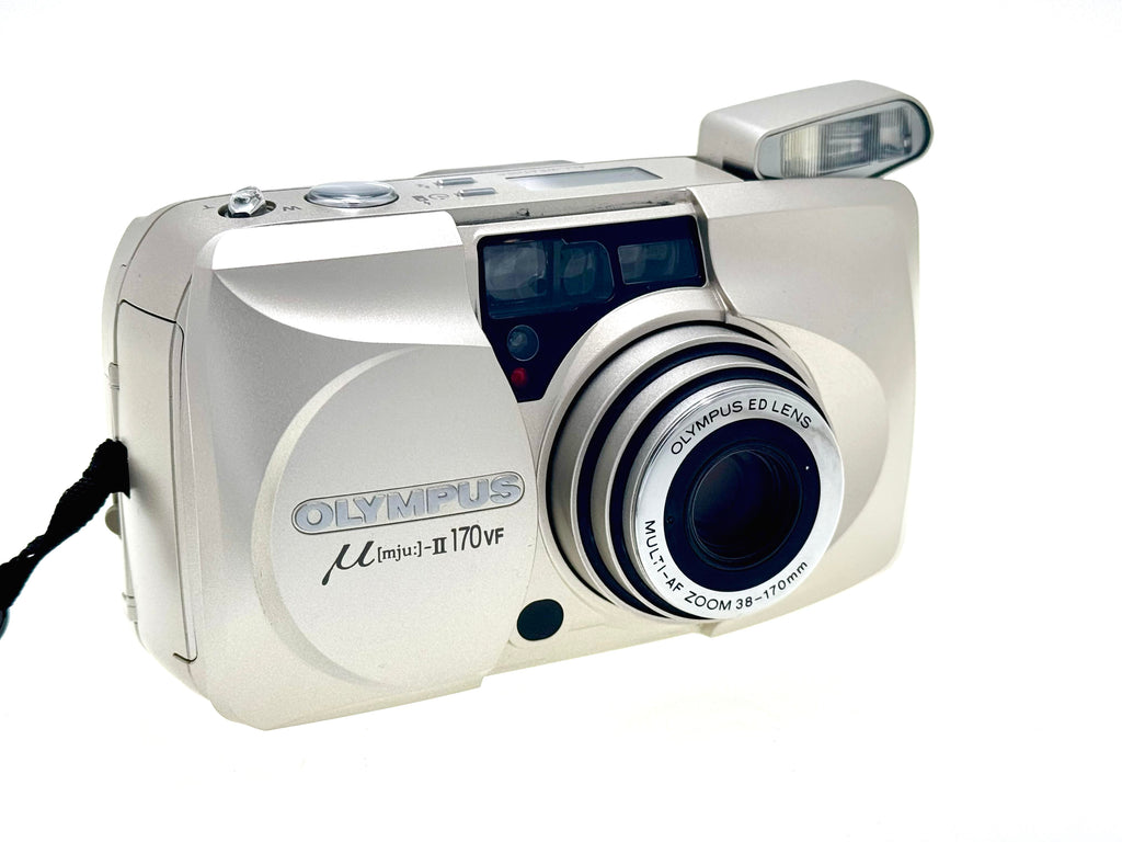 Olympus mju 2 170vf compact point and shoot analogue film camera