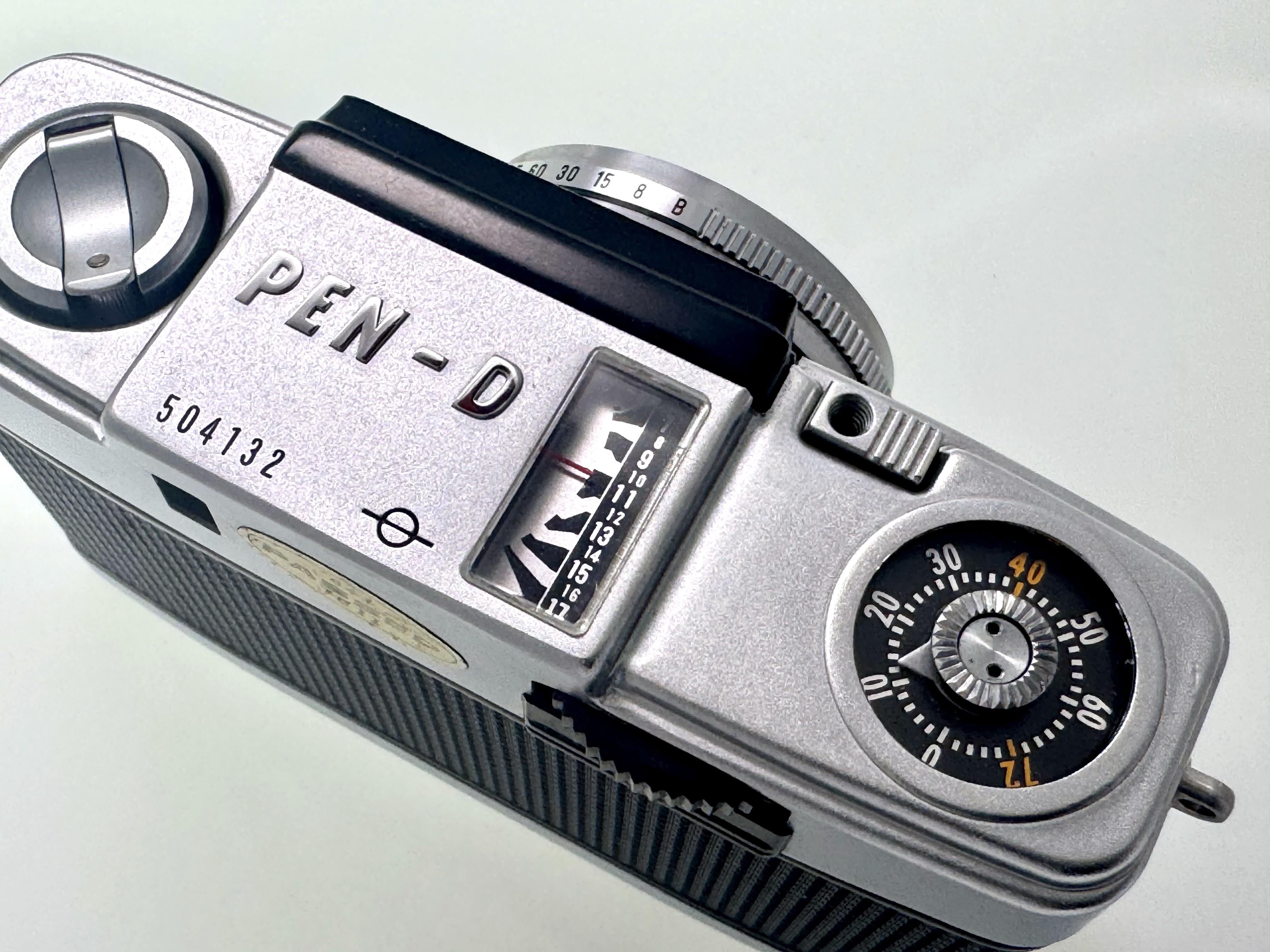 Vintage Olympus Pen-D Half Frame (Exc)