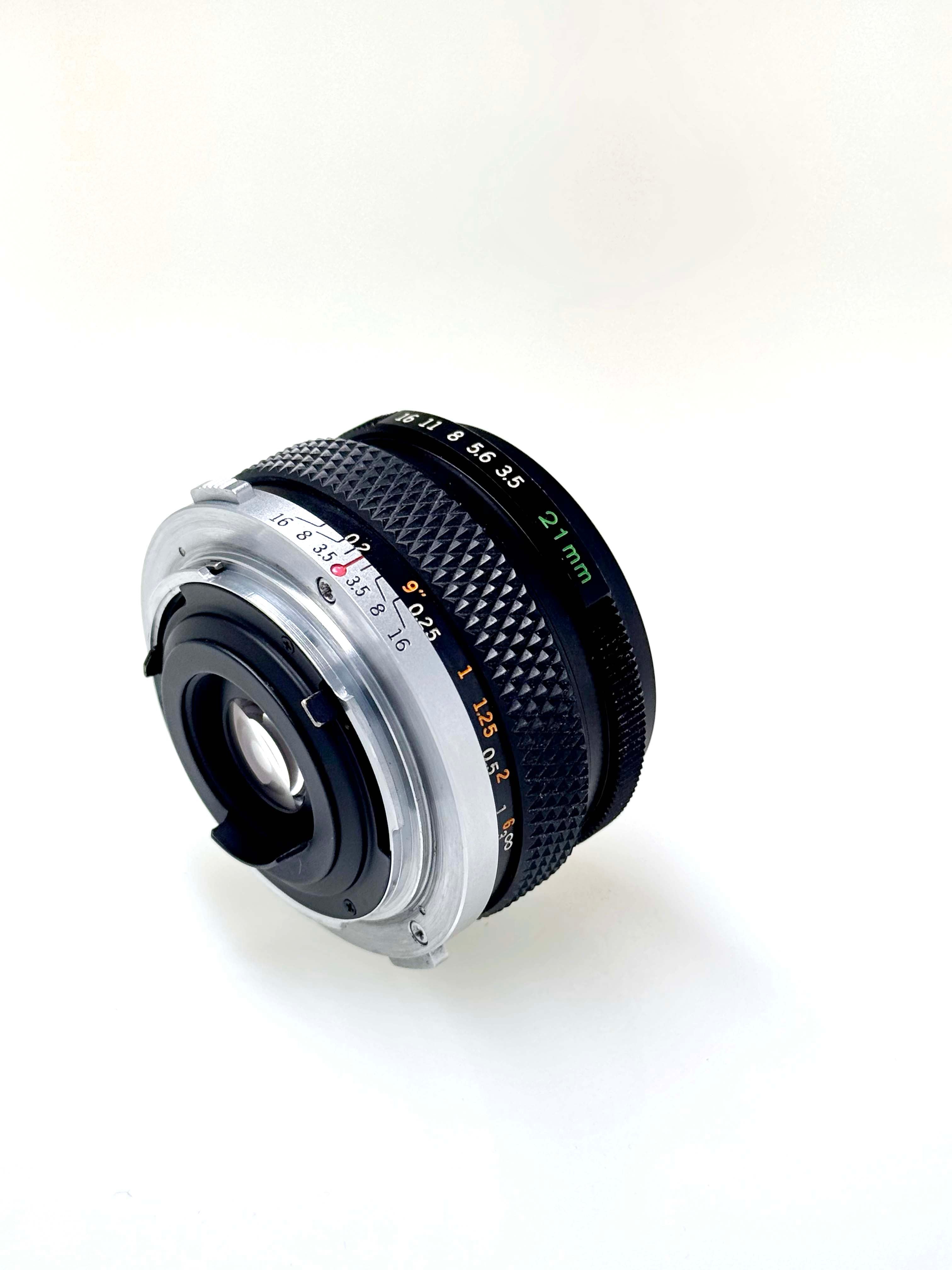 Vintage Olympus Zuiko 21mm F3.5 Ultra Wide Angle Lens (Ex)