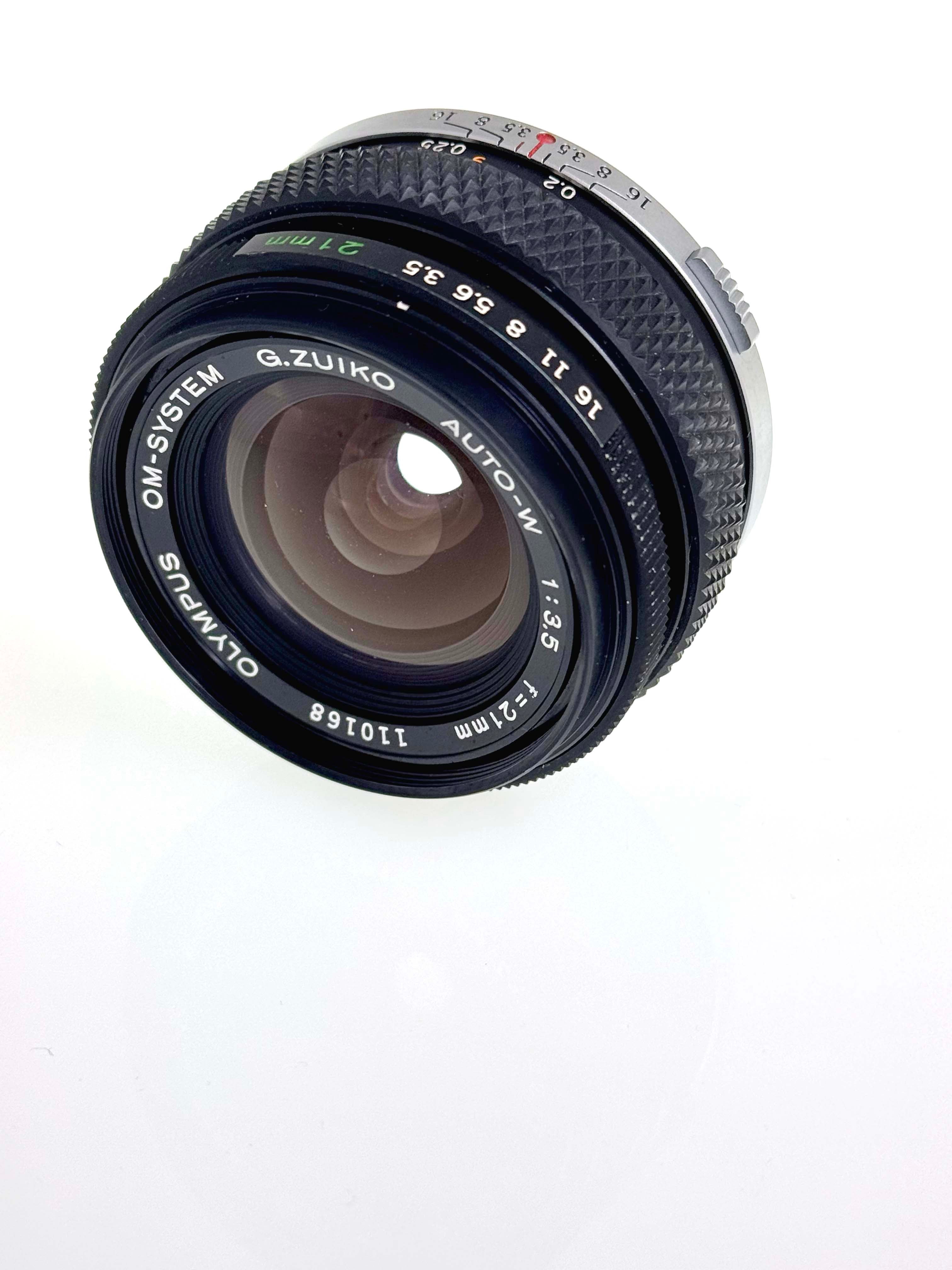 Vintage Olympus Zuiko 21mm F3.5 Ultra Wide Angle Lens (Ex)