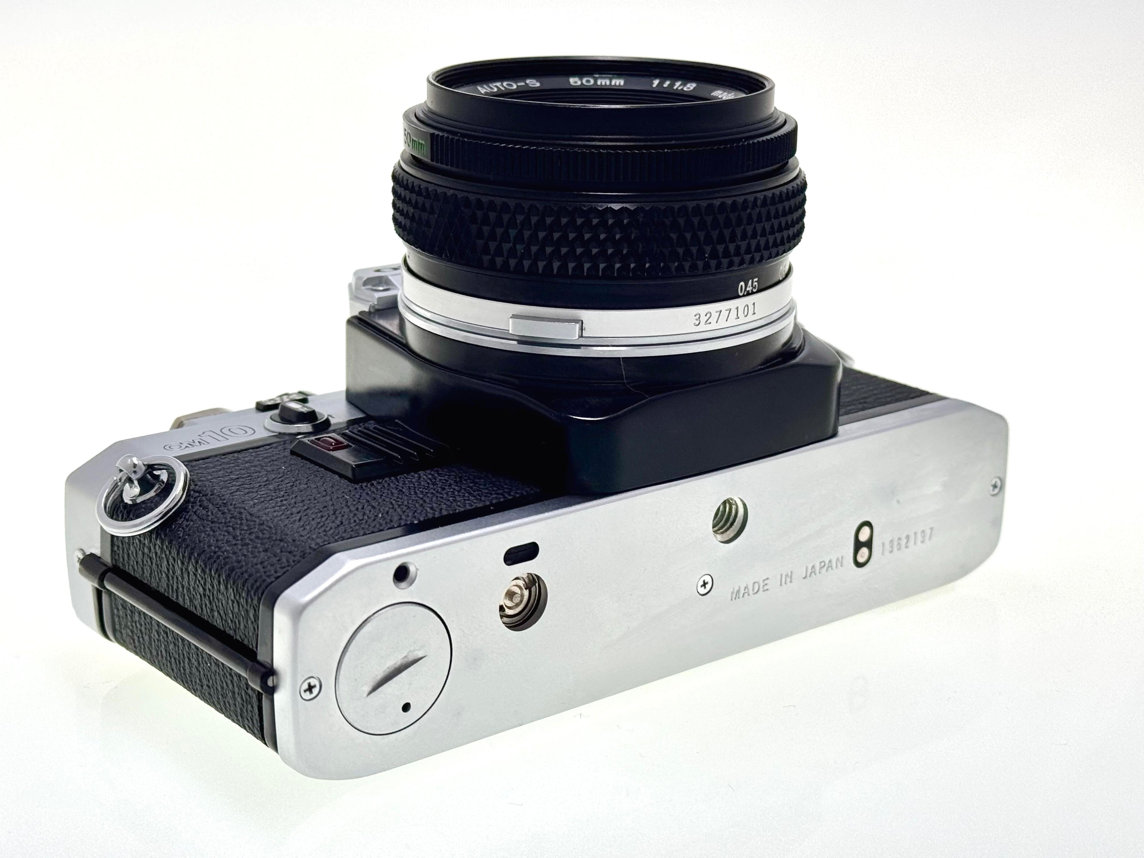 Vintage Olympus OM10 with 50mm Zuiko F1.8 Lens and Manual Adapter. (Exc)