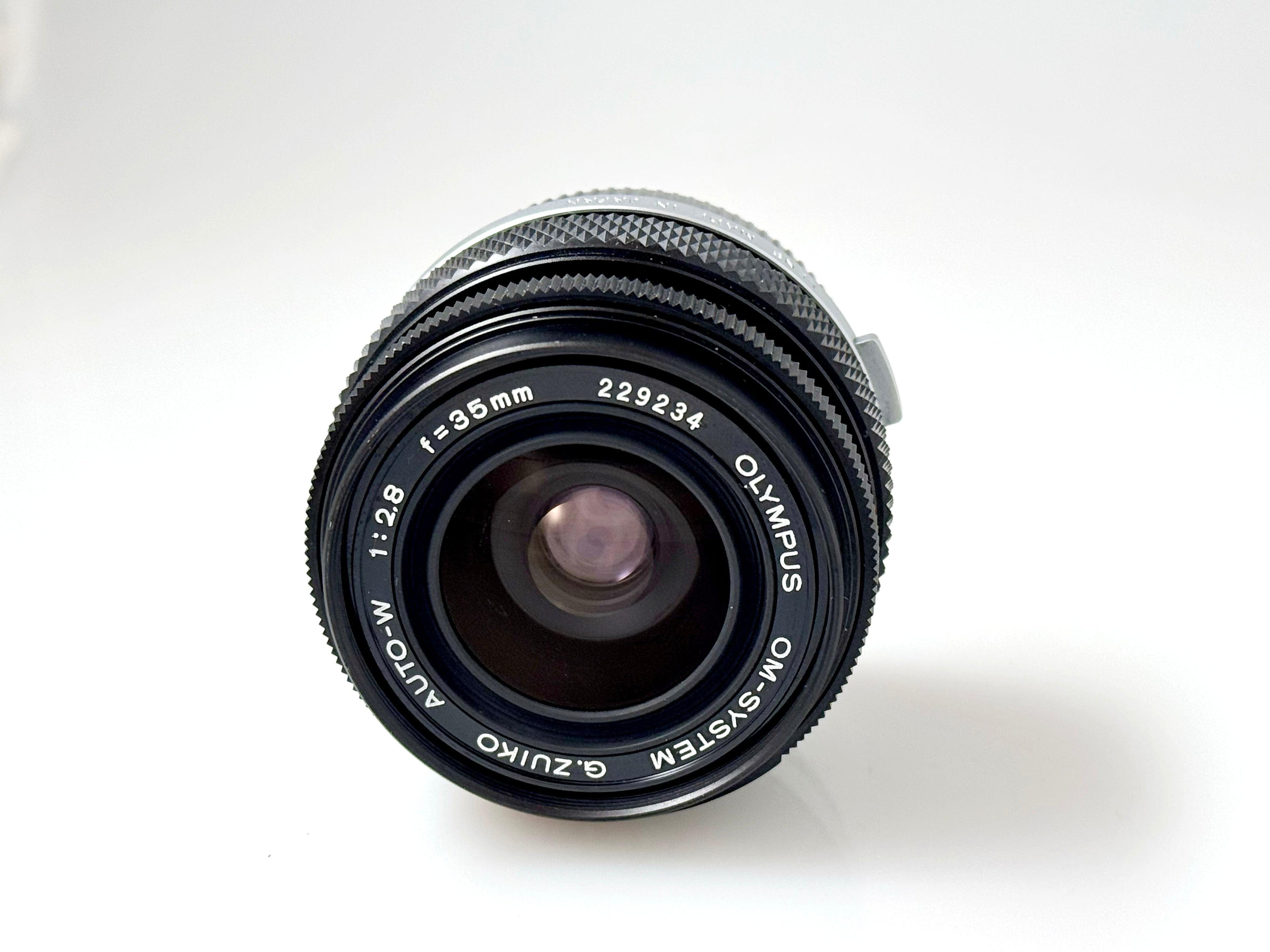 Vintage Olympus Zuiko Auto-W 35mm F2.8 Lens (Vg)