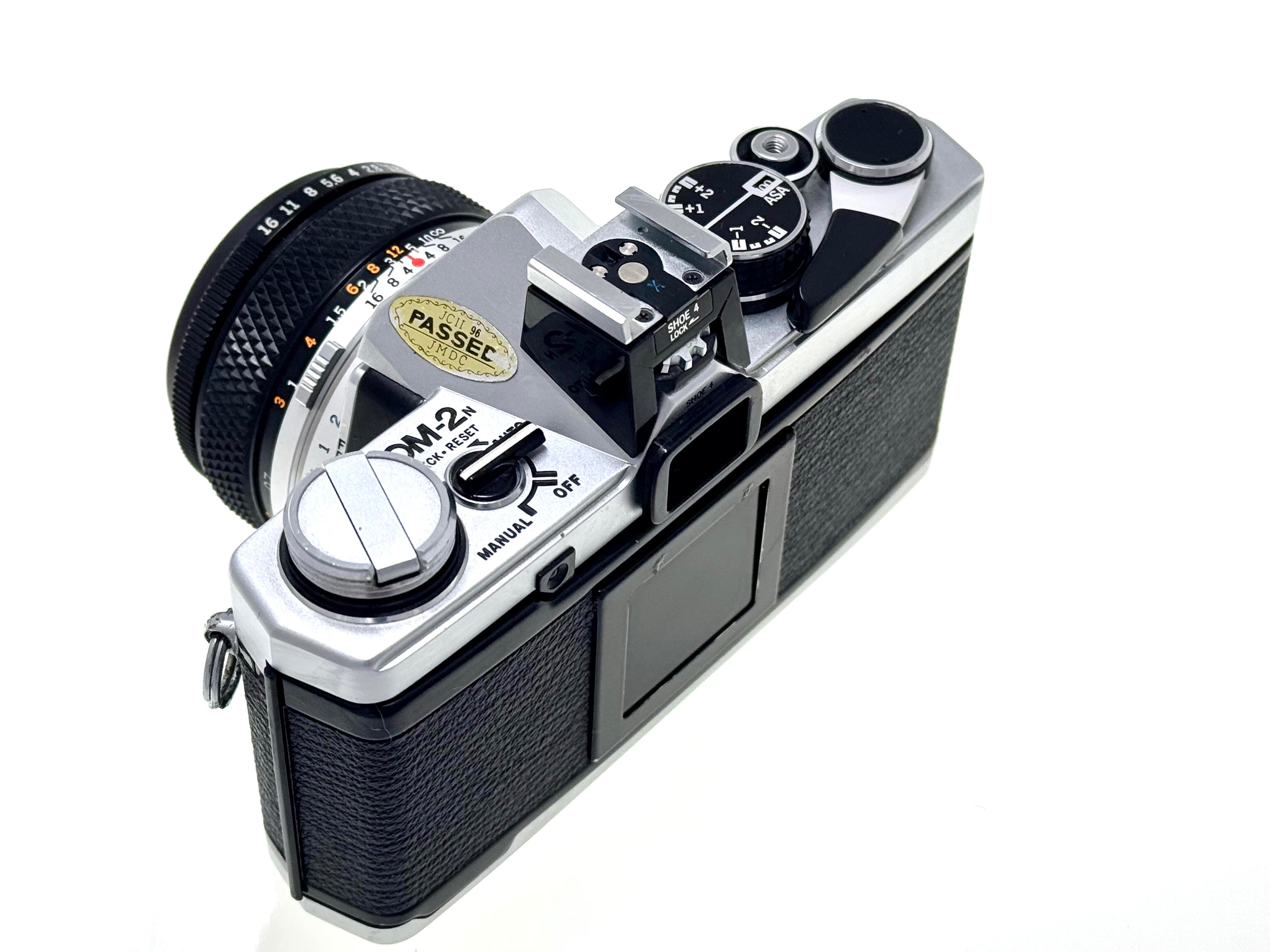 Vintage Olympus OM-2n Film camera with Zuiko 50mm 1.8 Lens (Vg)