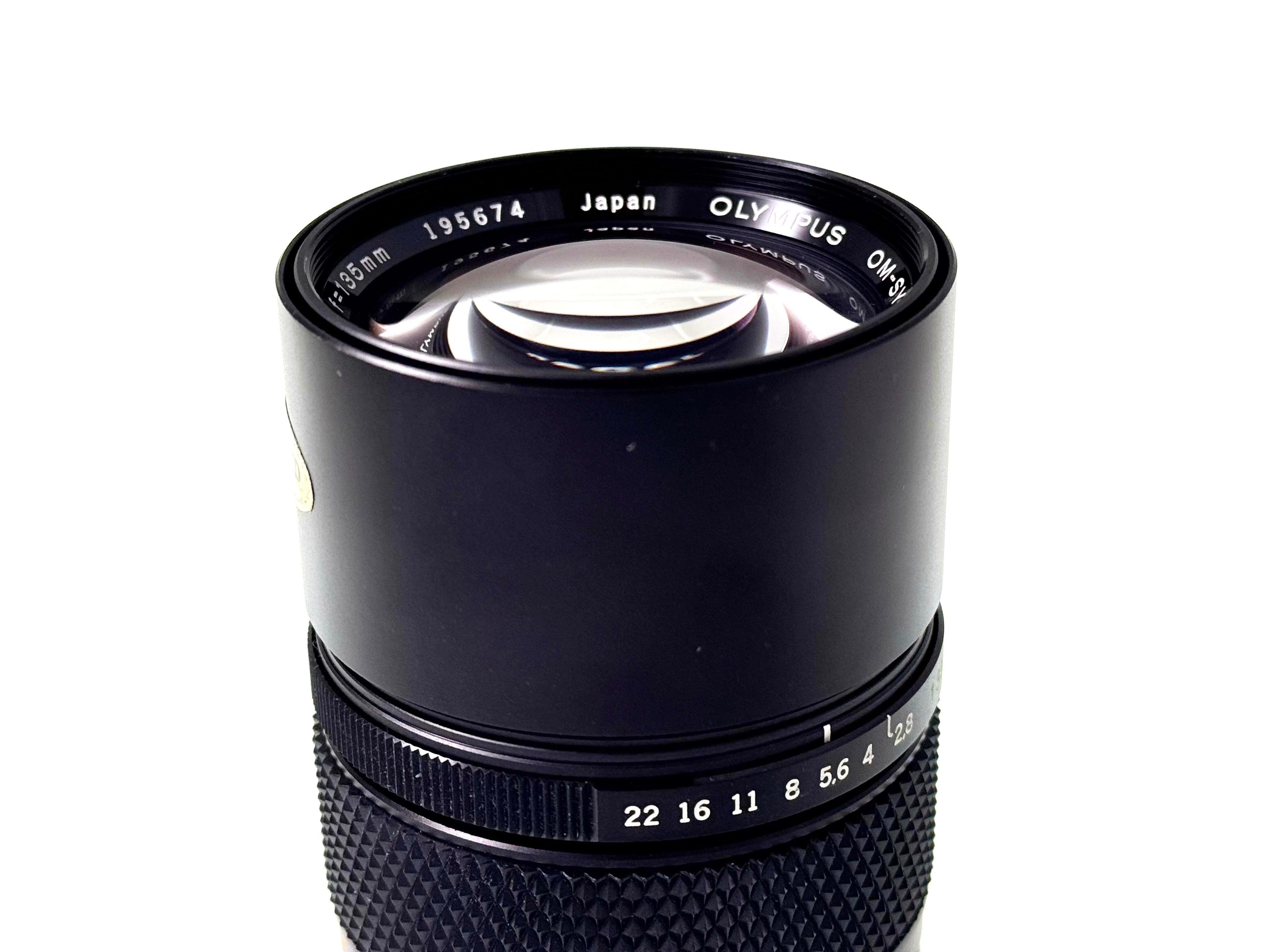 Vintage Olympus Zuiko MC 135mm F2.8 Lens (Exc)