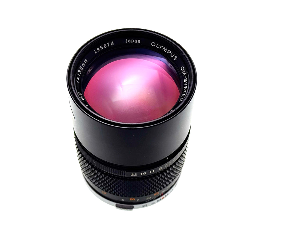 Vintage Olympus Zuiko MC 135mm F2.8 Lens (Exc)