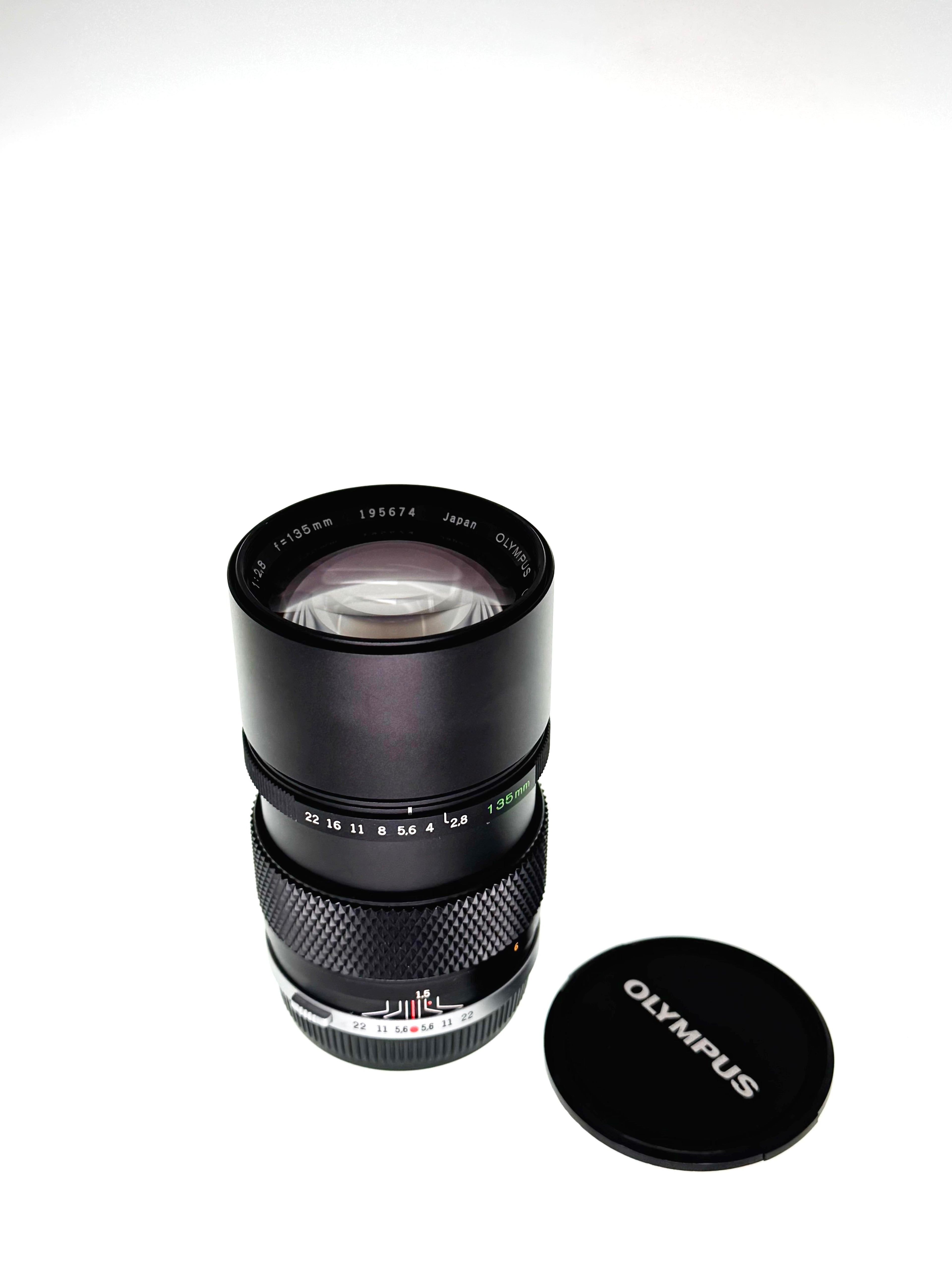 Vintage Olympus Zuiko MC 135mm F2.8 Lens (Exc)