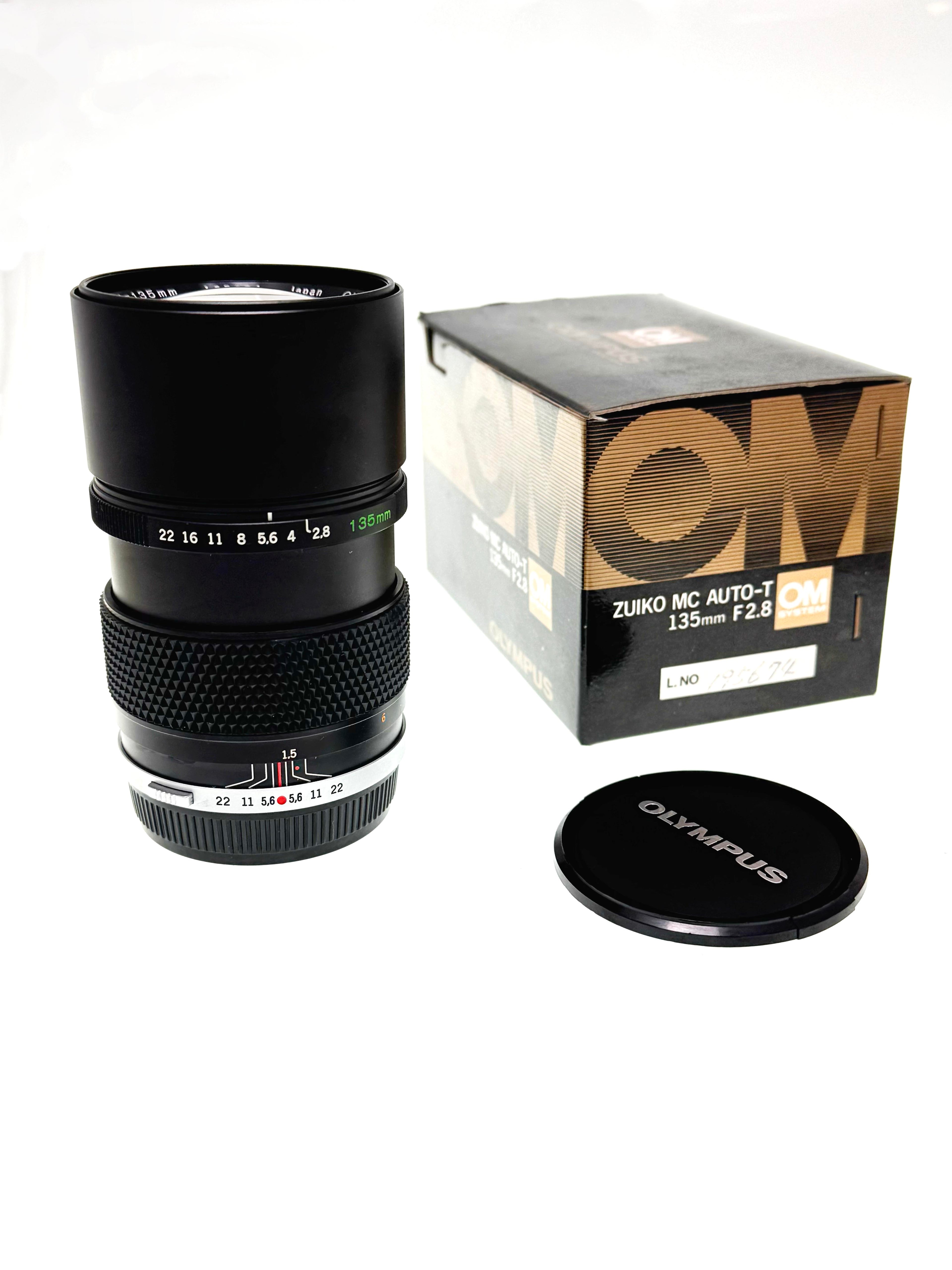 Vintage Olympus Zuiko MC 135mm F2.8 Lens (Exc)