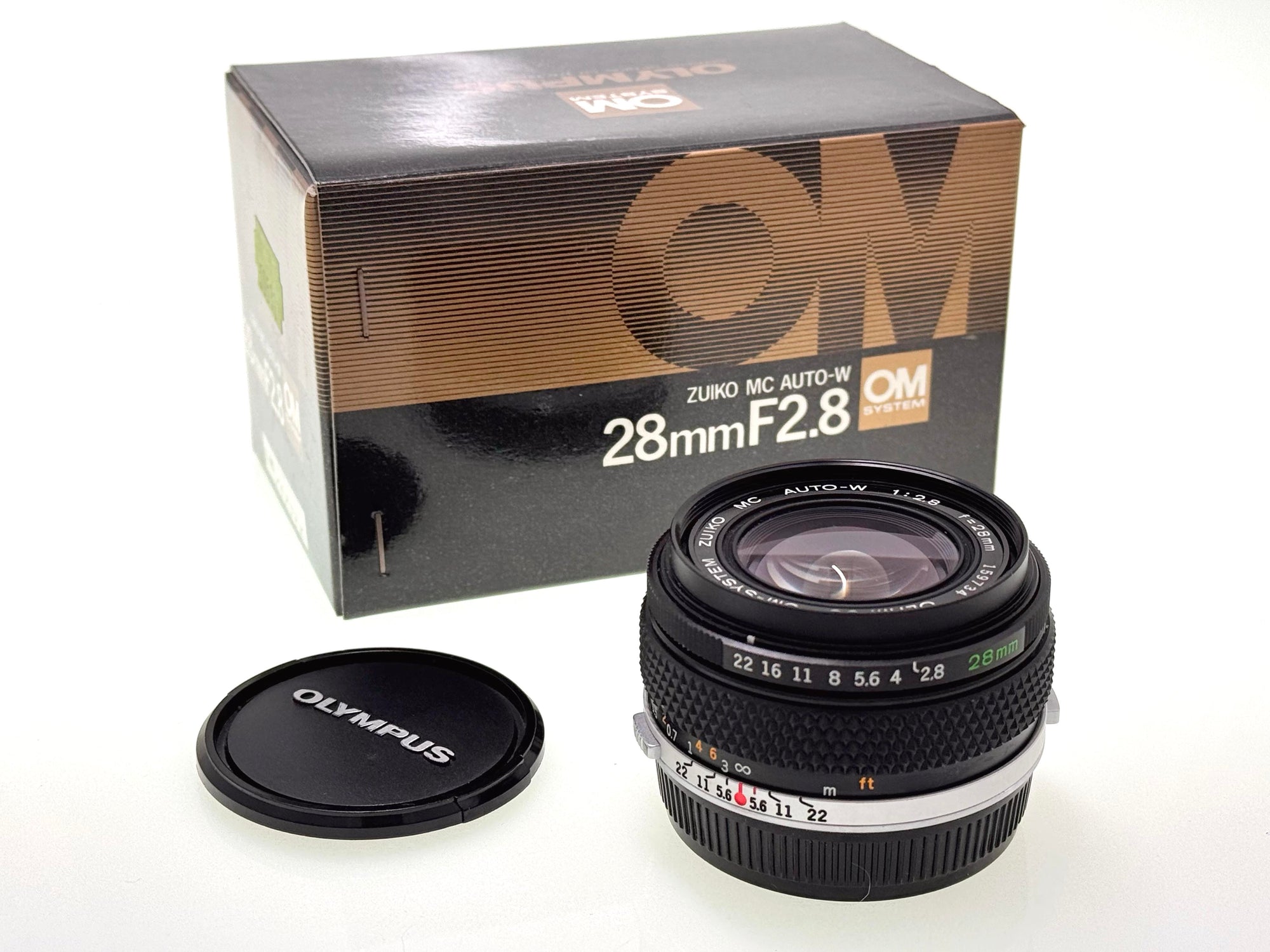 Olympus Zuiko MC OM 28mm F2.8 Lens (Mint)
