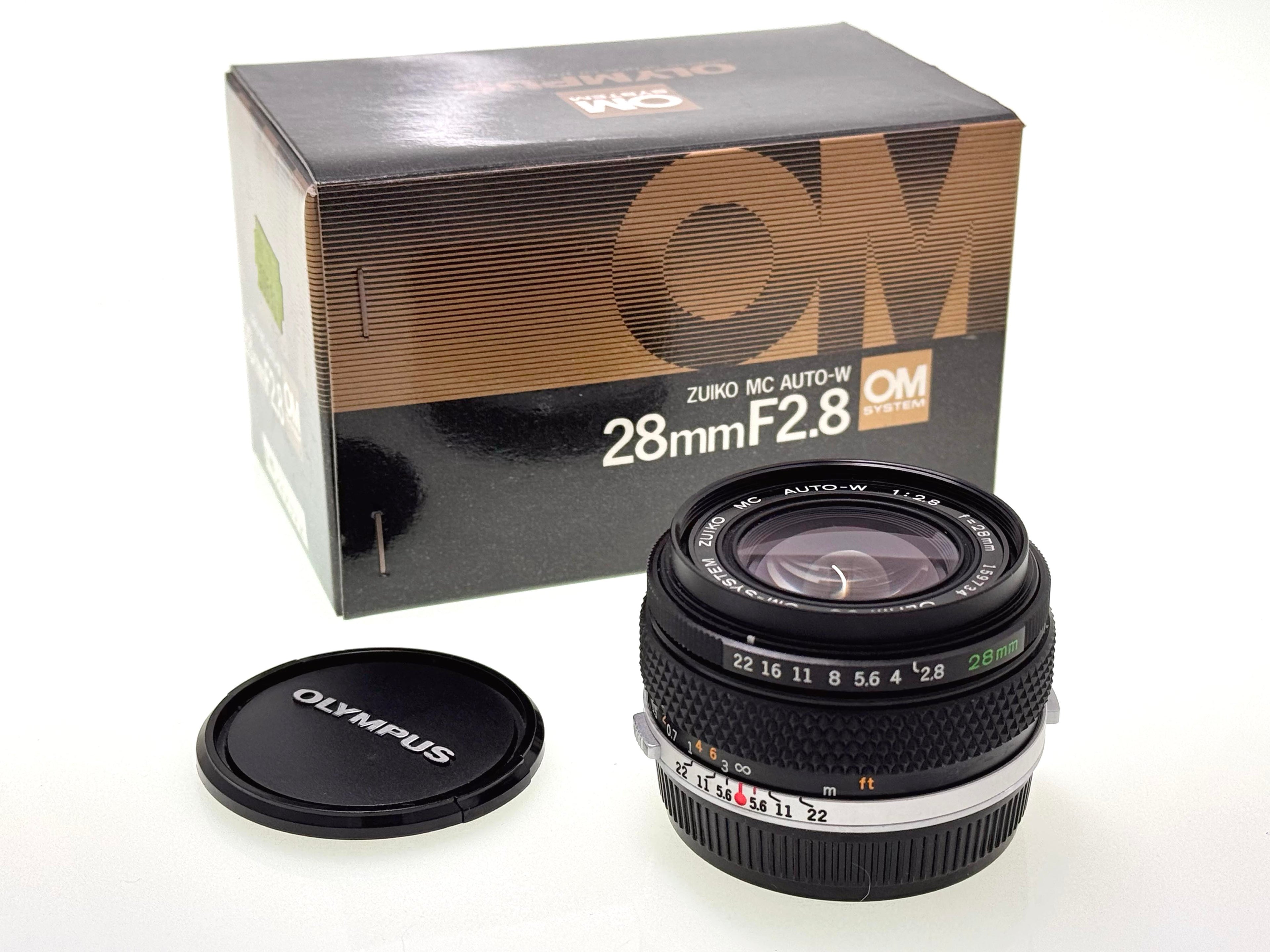 Vintage Olympus Zuiko MC OM 28mm F2.8 Lens (Exc)