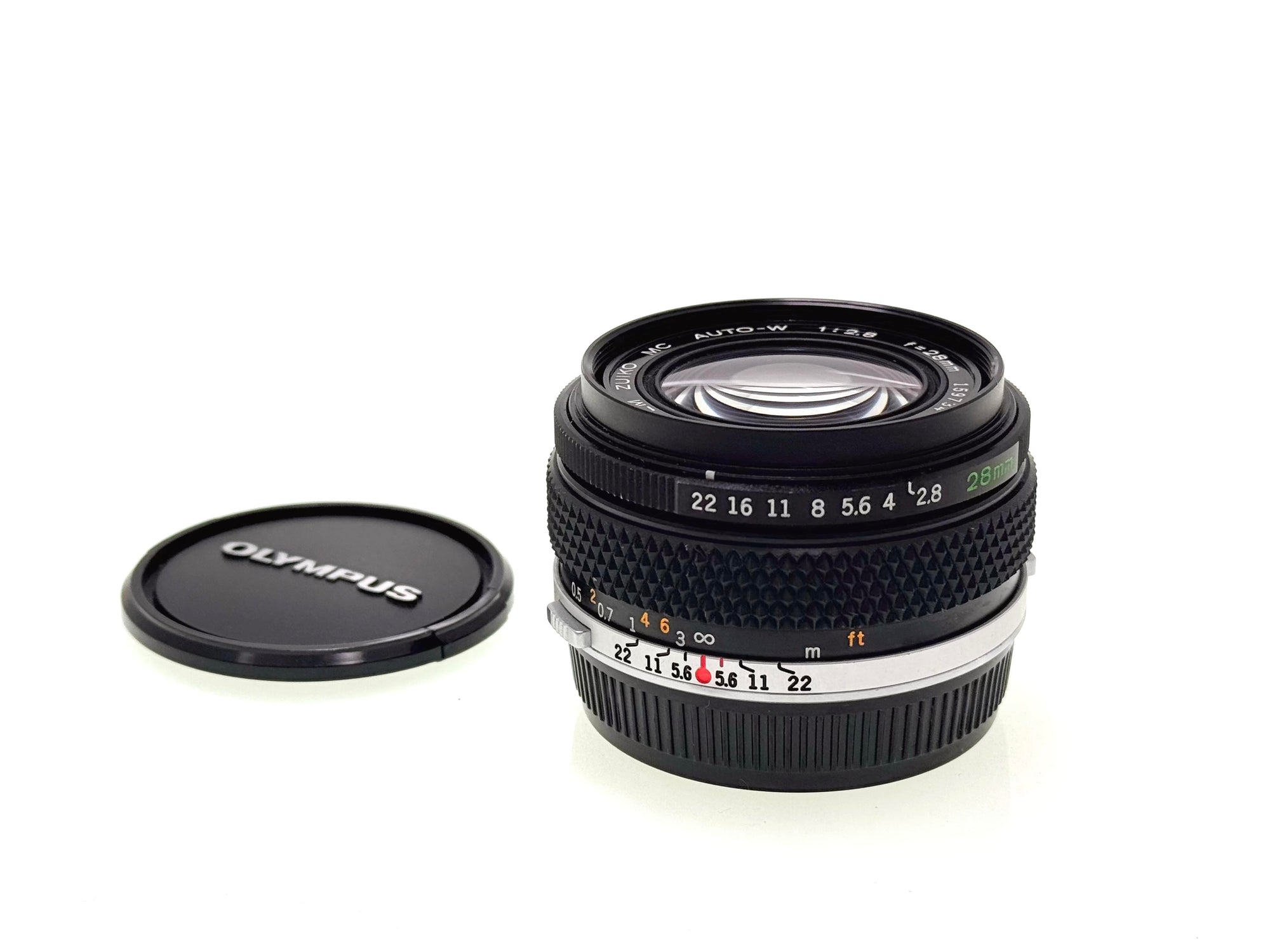 Olympus Zuiko MC OM 28mm F2.8 Lens (Mint)