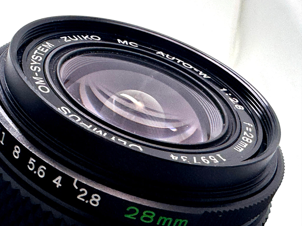 Olympus Zuiko MC OM 28mm F2.8 Lens (Mint)
