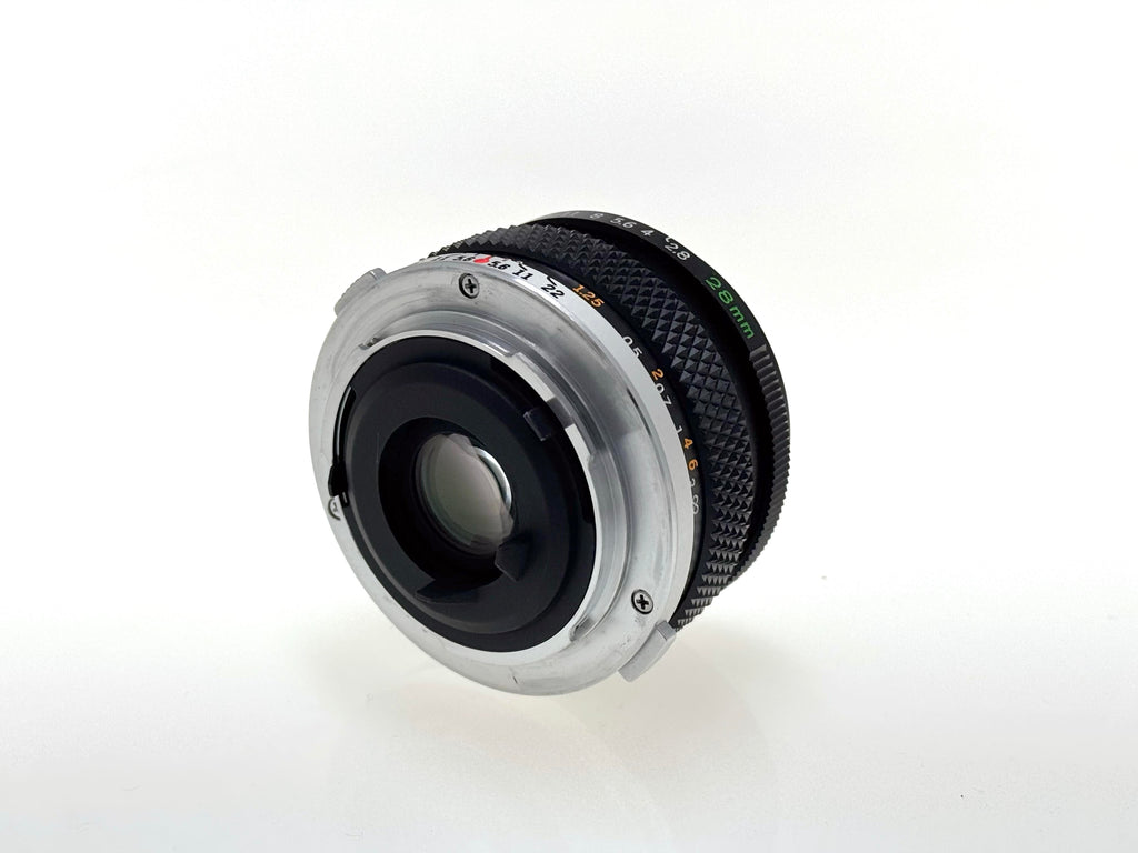 Olympus Zuiko MC OM 28mm F2.8 Lens (Mint)