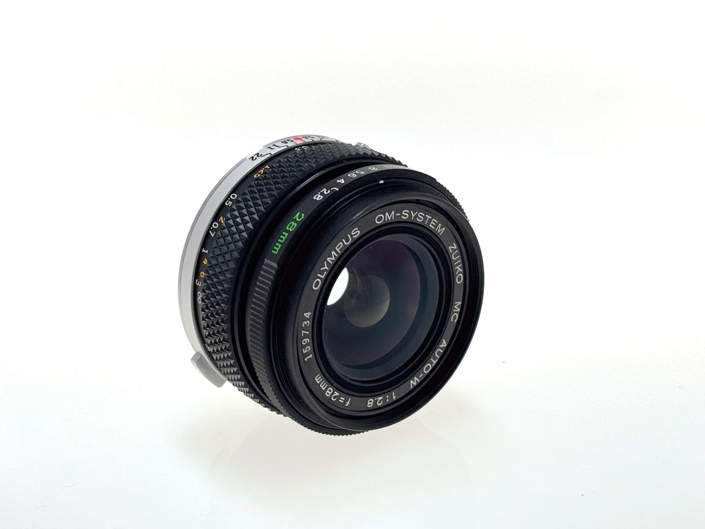 Olympus Zuiko MC OM 28mm F2.8 Lens (Mint)