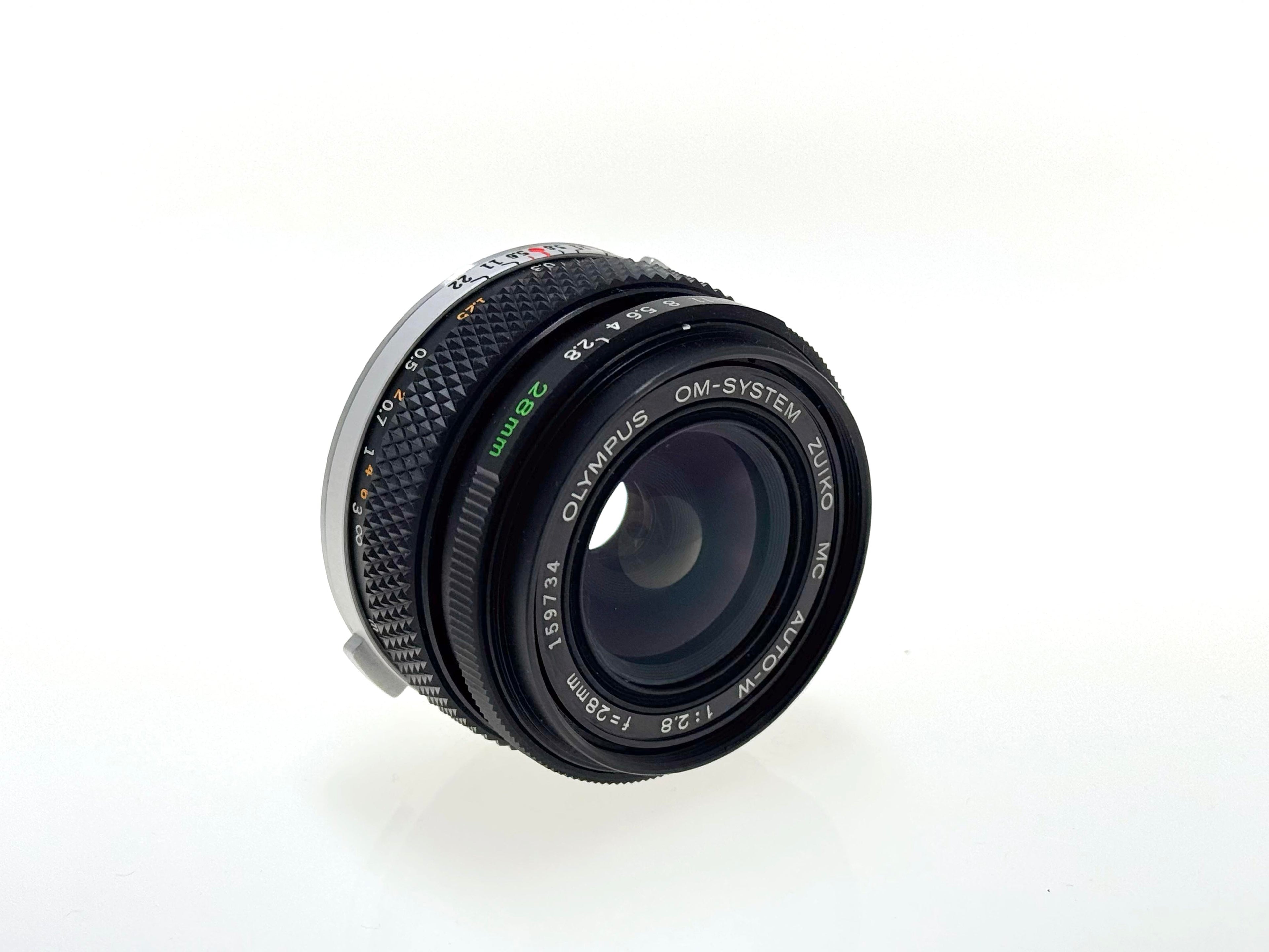 Vintage Olympus Zuiko MC OM 28mm F2.8 Lens (Exc)