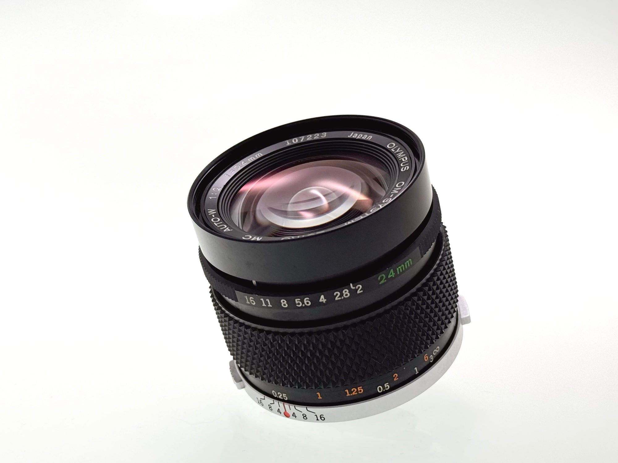 Olympus Zuiko MC Auto-W 24mm f2 Fast Prime Lens