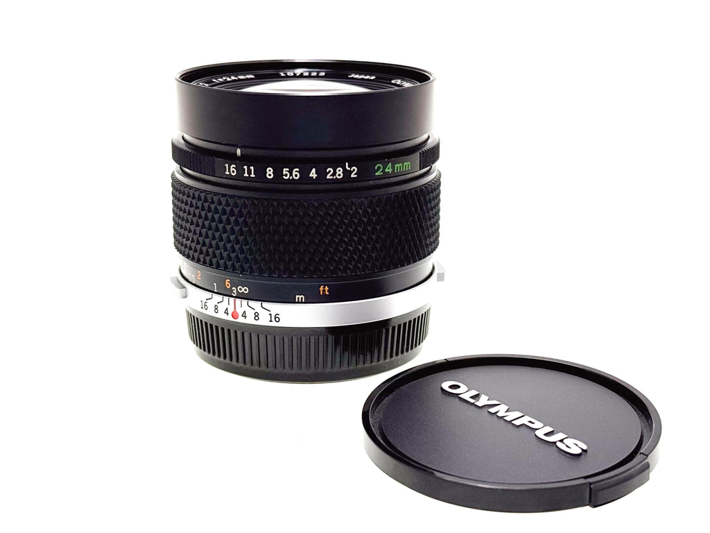 Olympus Zuiko MC Auto-W 24mm f2 Fast Prime Lens