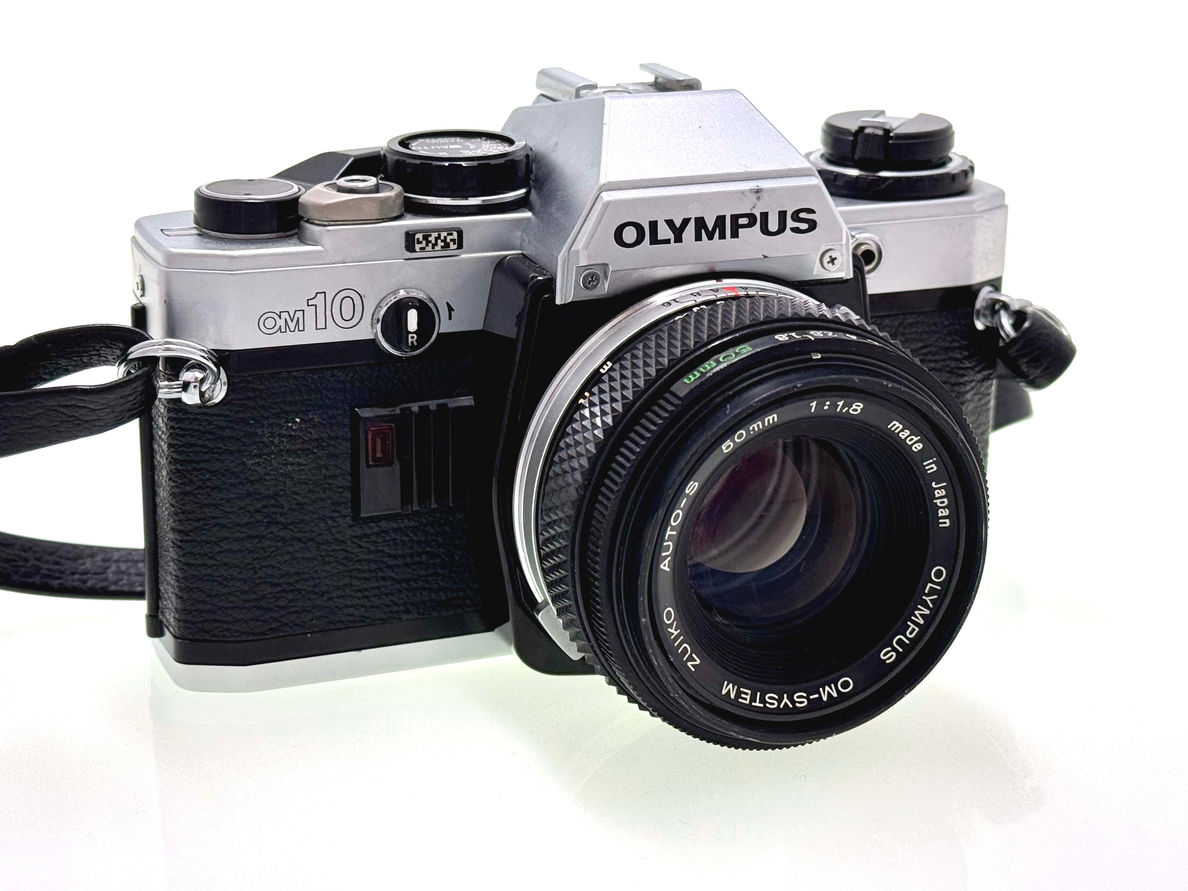Vintage Olympus OM10 with 50mm Zuiko F1.8 Lens (Gd)