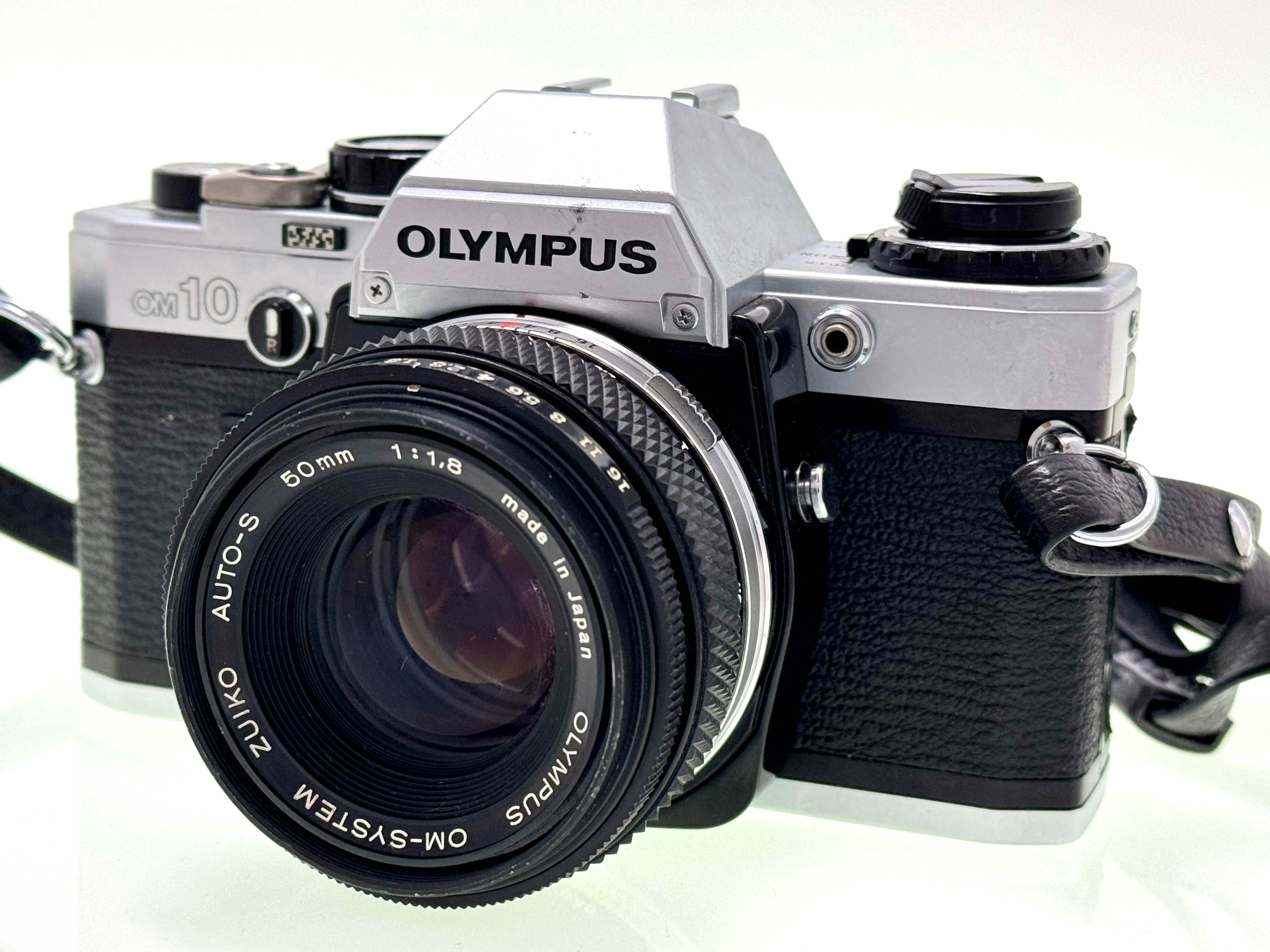 Vintage Olympus OM10 with 50mm Zuiko F1.8 Lens (Gd)