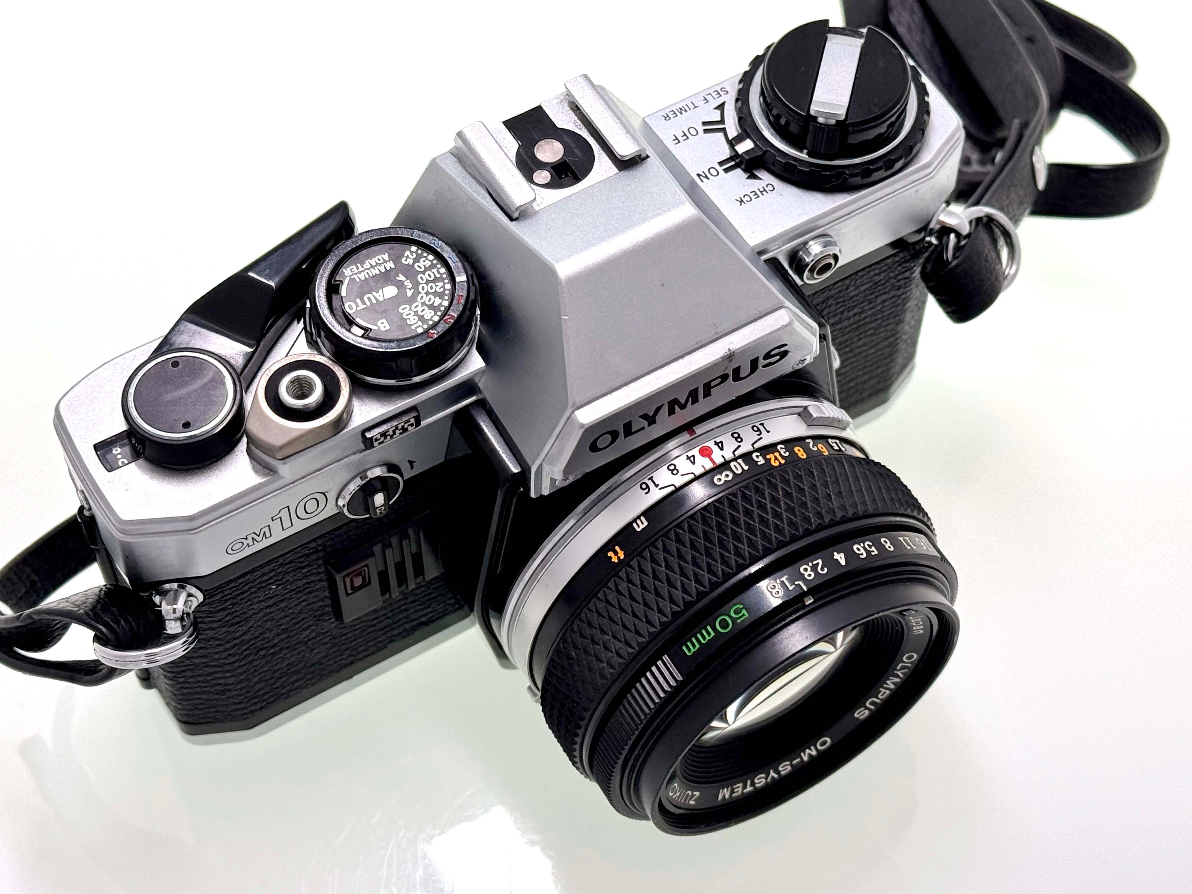 Vintage Olympus OM10 with 50mm Zuiko F1.8 Lens (Gd)