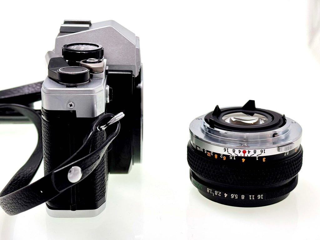 Vintage Olympus OM10 with 50mm Zuiko F1.8 Lens (Gd)