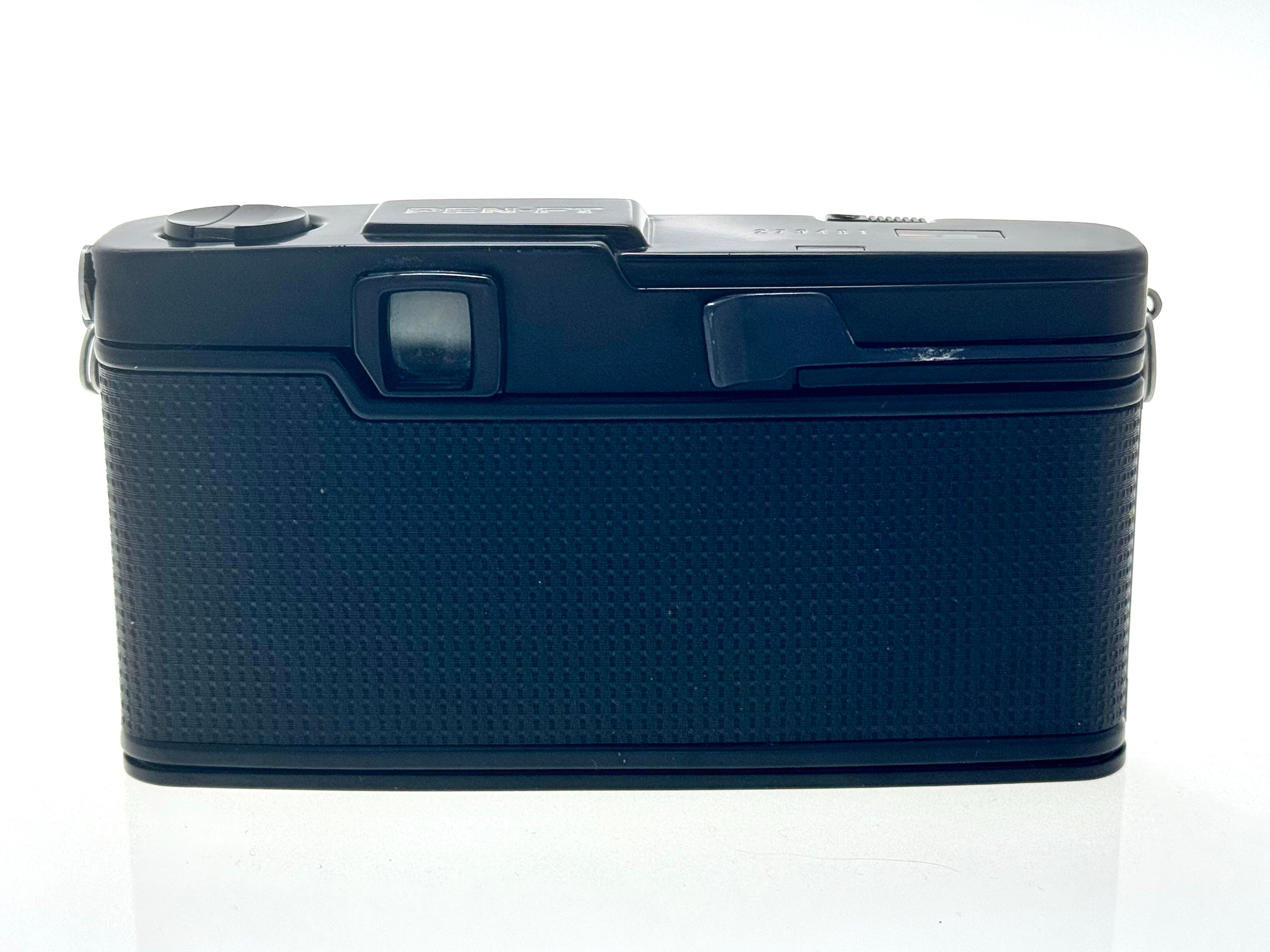 Vintage Black Olympus Pen FT Half-Frame Film Camera with Zuiko 38mm F1.8 Lens. (Exc)