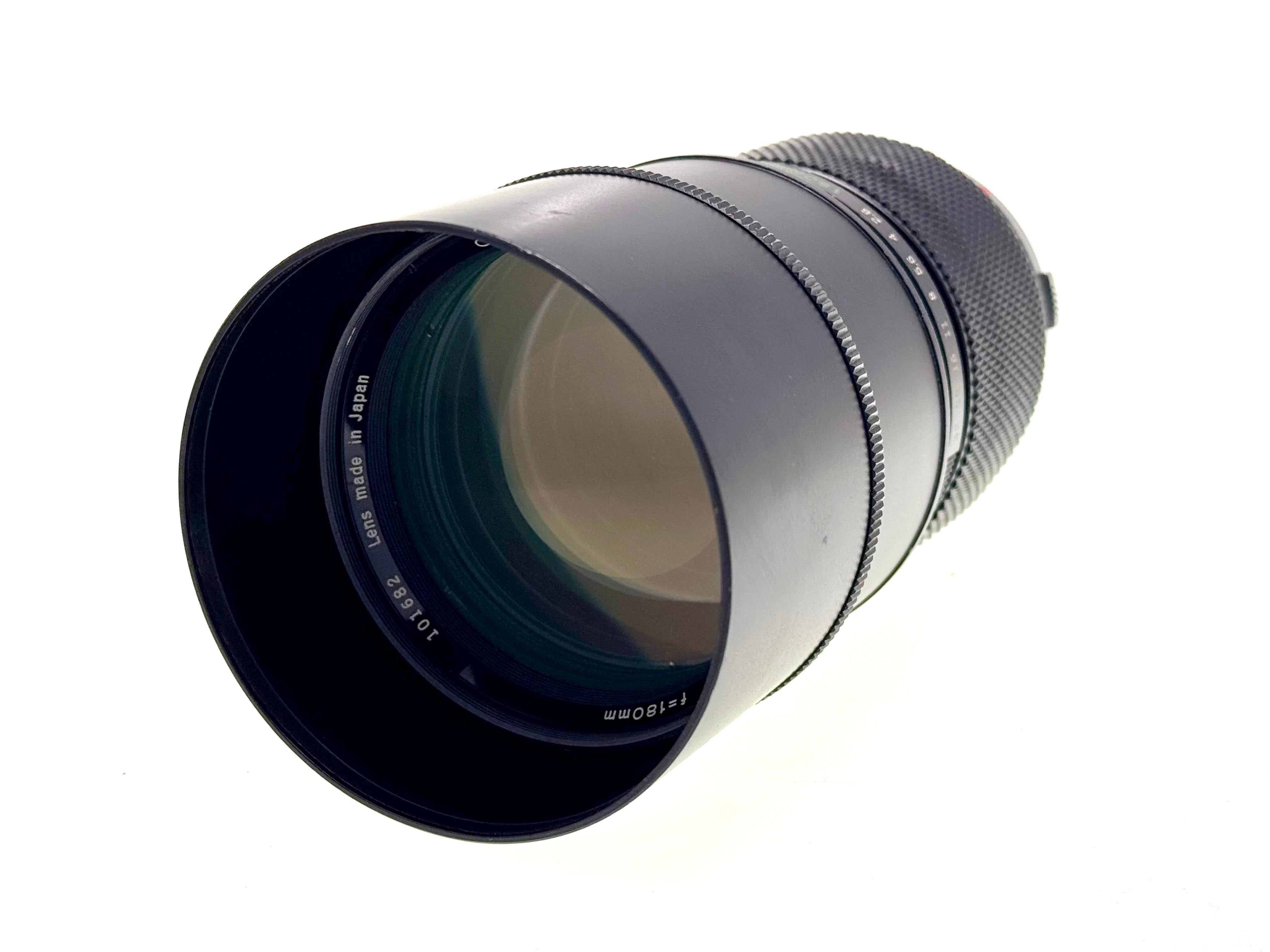 Vintage Olympus Zuiko 180mm F2.8 Lens. (Gd)