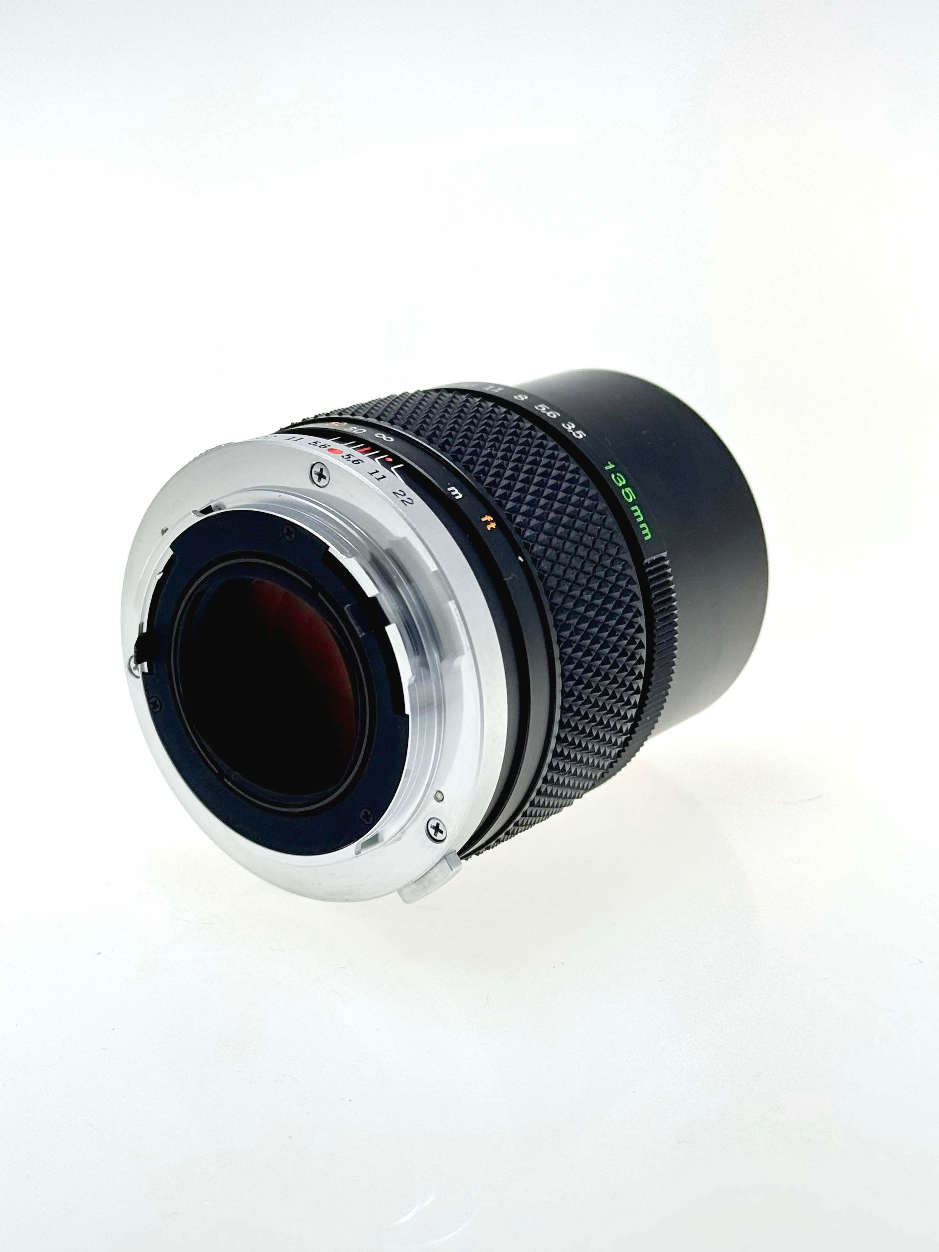Vintage Olympus Zuiko 135mm F3.5 Lens (Ex)