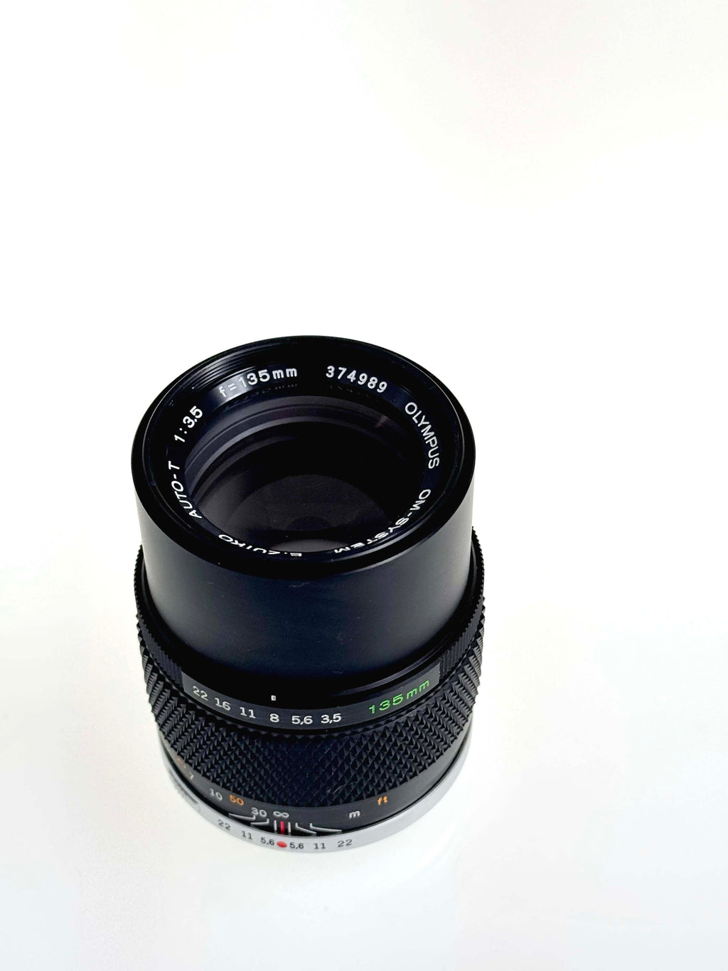 Vintage Olympus Zuiko 135mm F3.5 Lens (Ex)