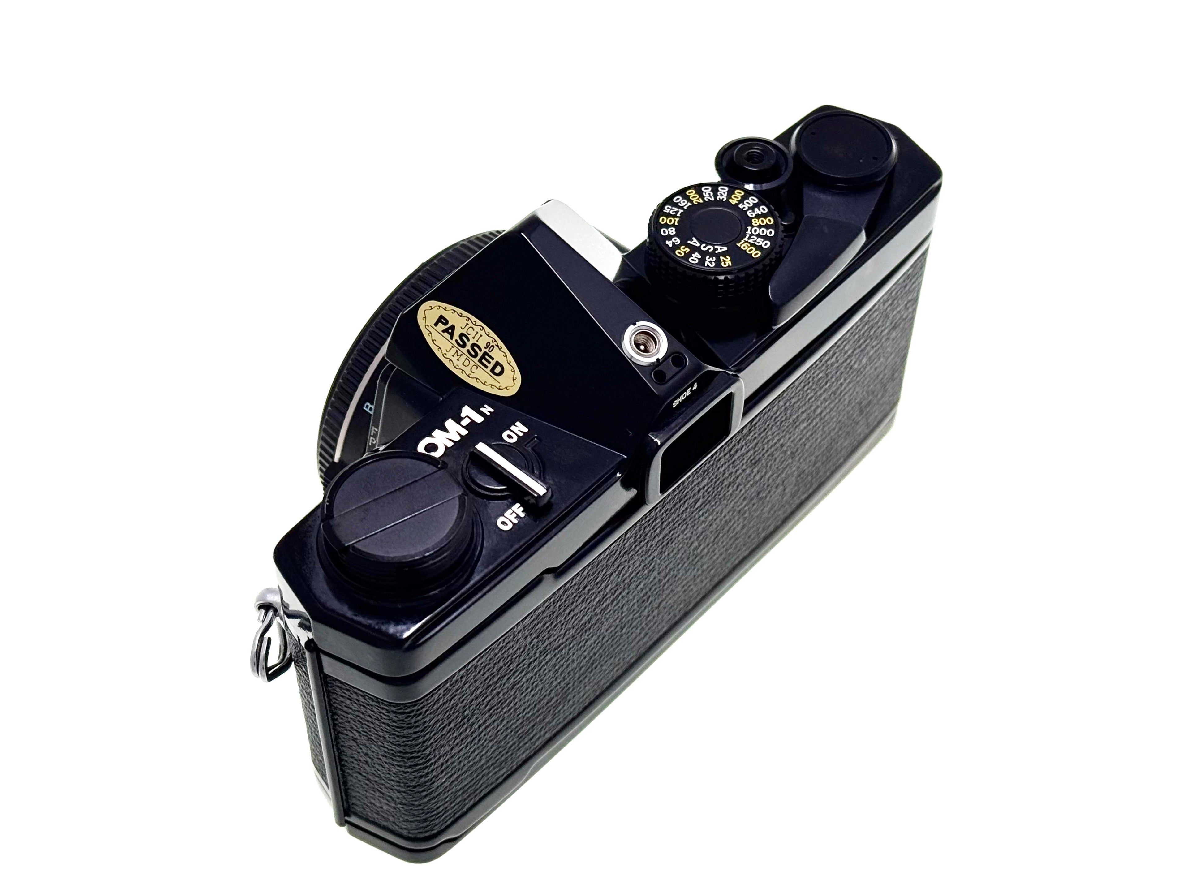 Vintage Olympus OM-1n Black Body Only Boxed - Stunning (Exc)