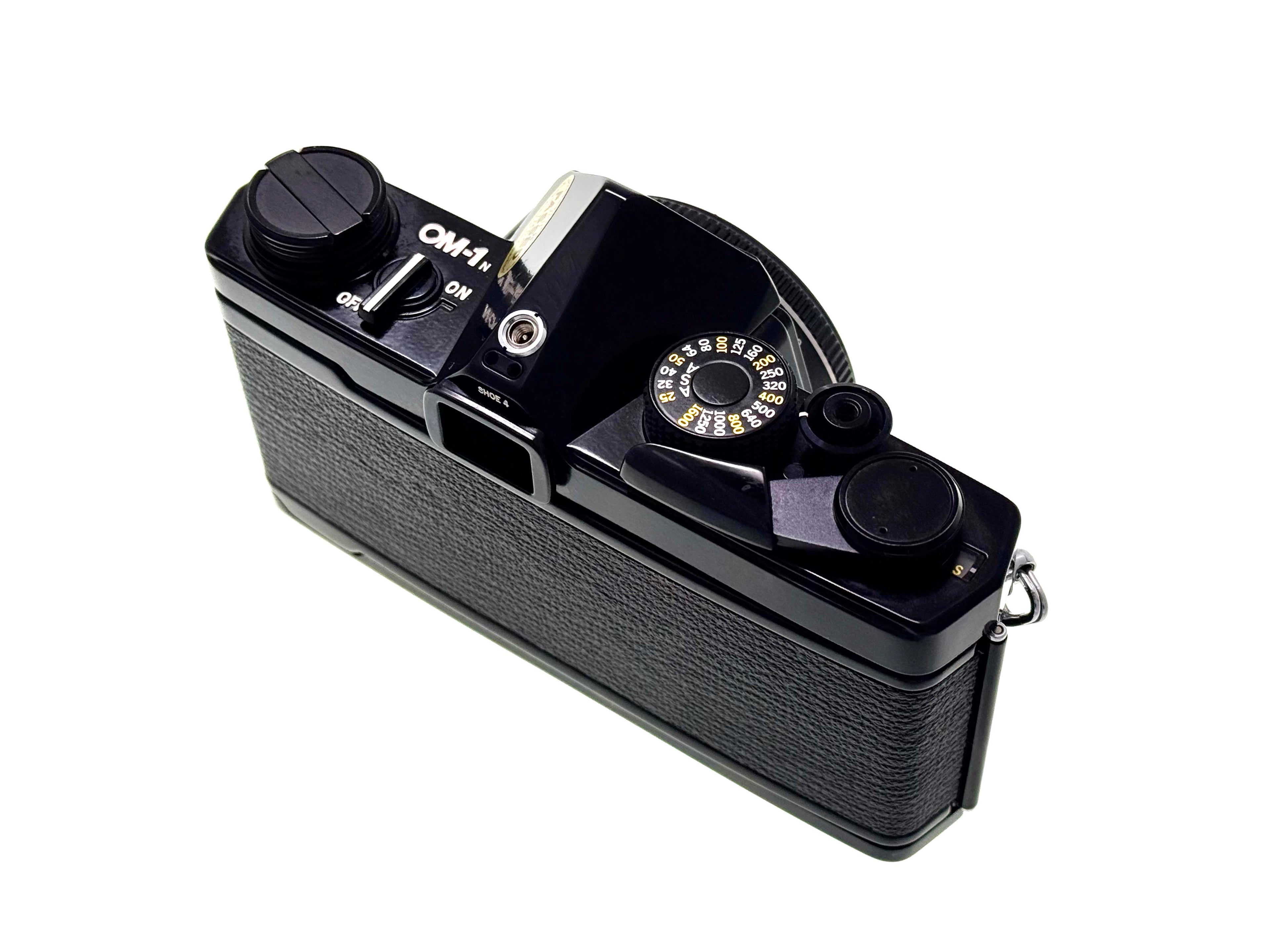 Vintage Olympus OM-1n Black Body Only Boxed - Stunning (Exc)