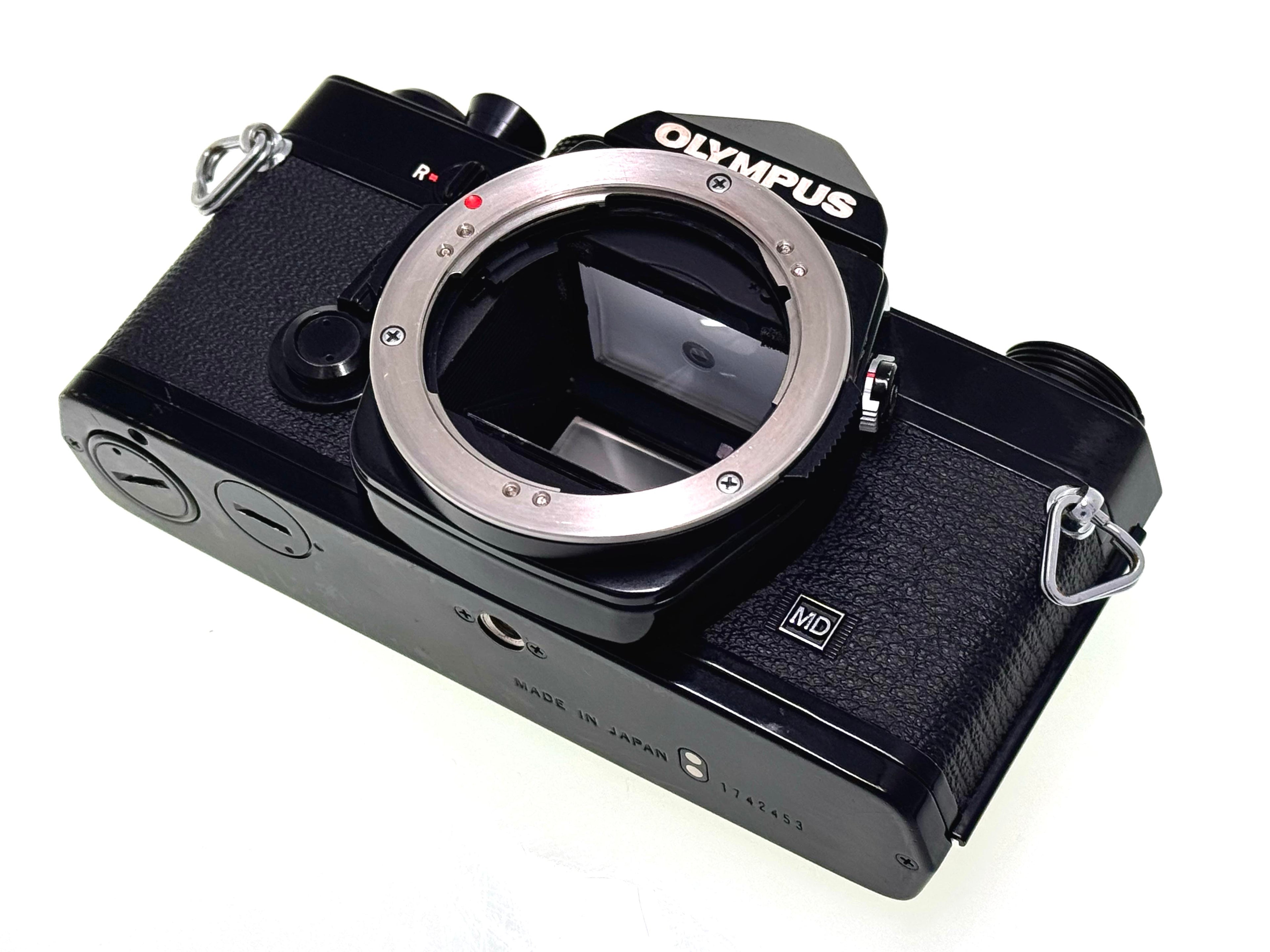 Vintage Olympus OM-1n Black Body Only Boxed - Stunning (Exc)
