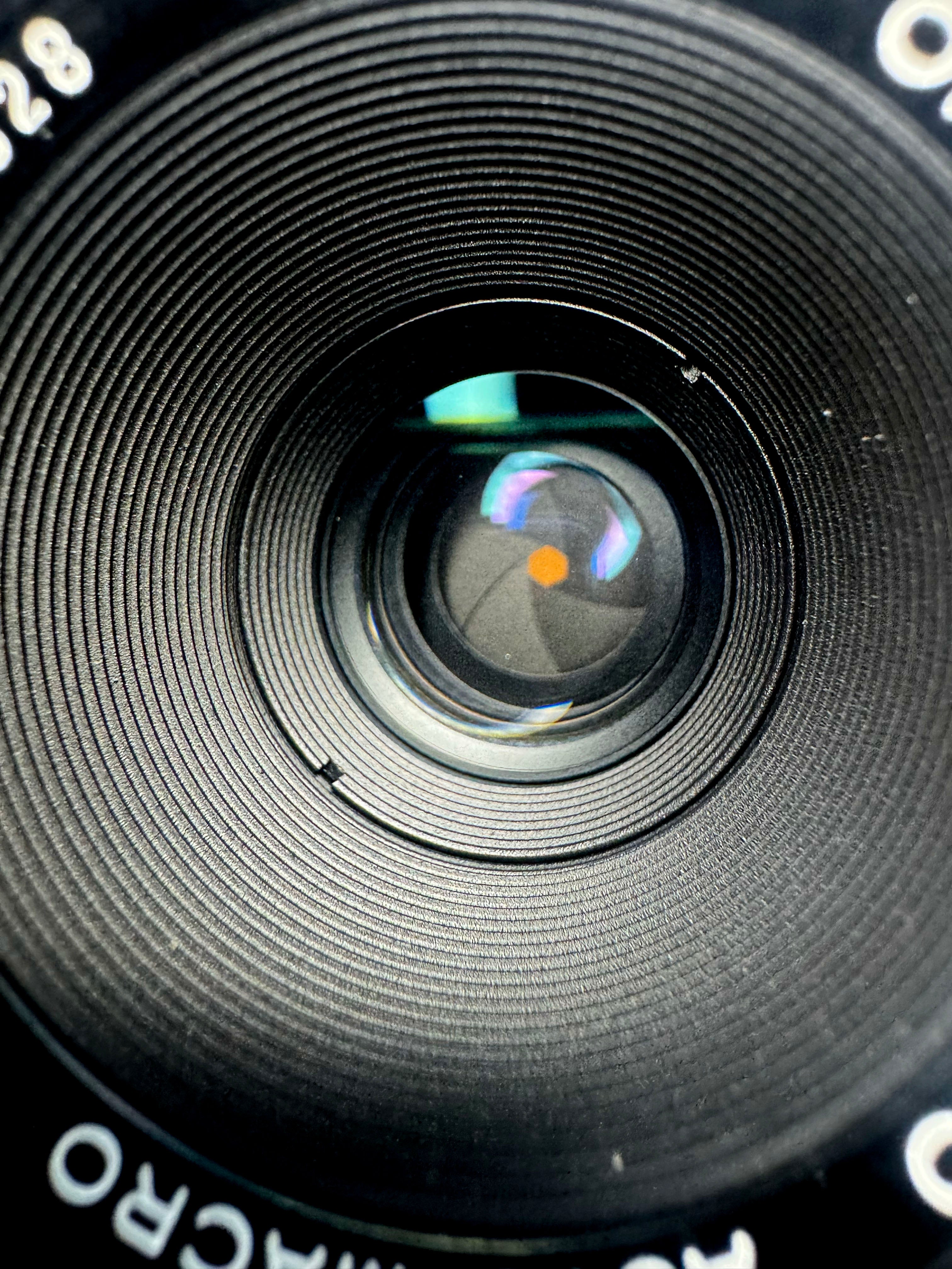 Vintage Olympus Zuiko 50mm F3.5 Macro Lens (Exc)