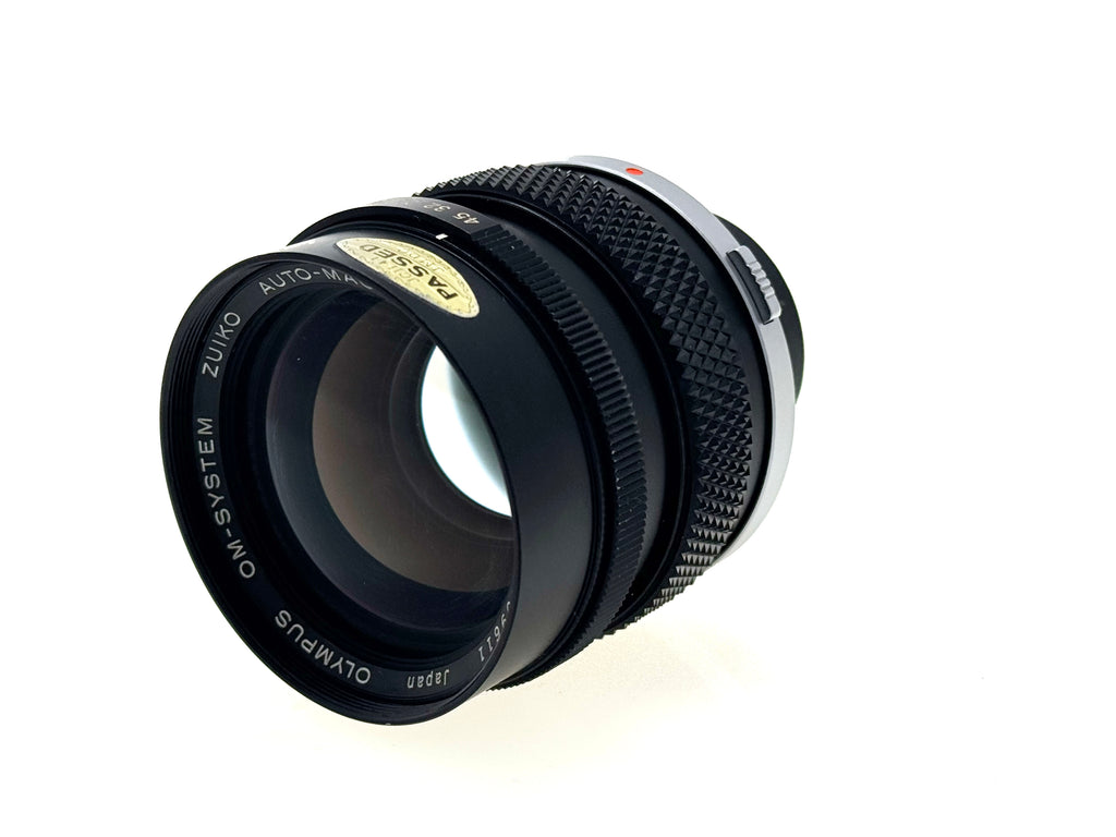 Vintage Olympus Zuiko 135mm F4.5 Macro Lens (Vg)
