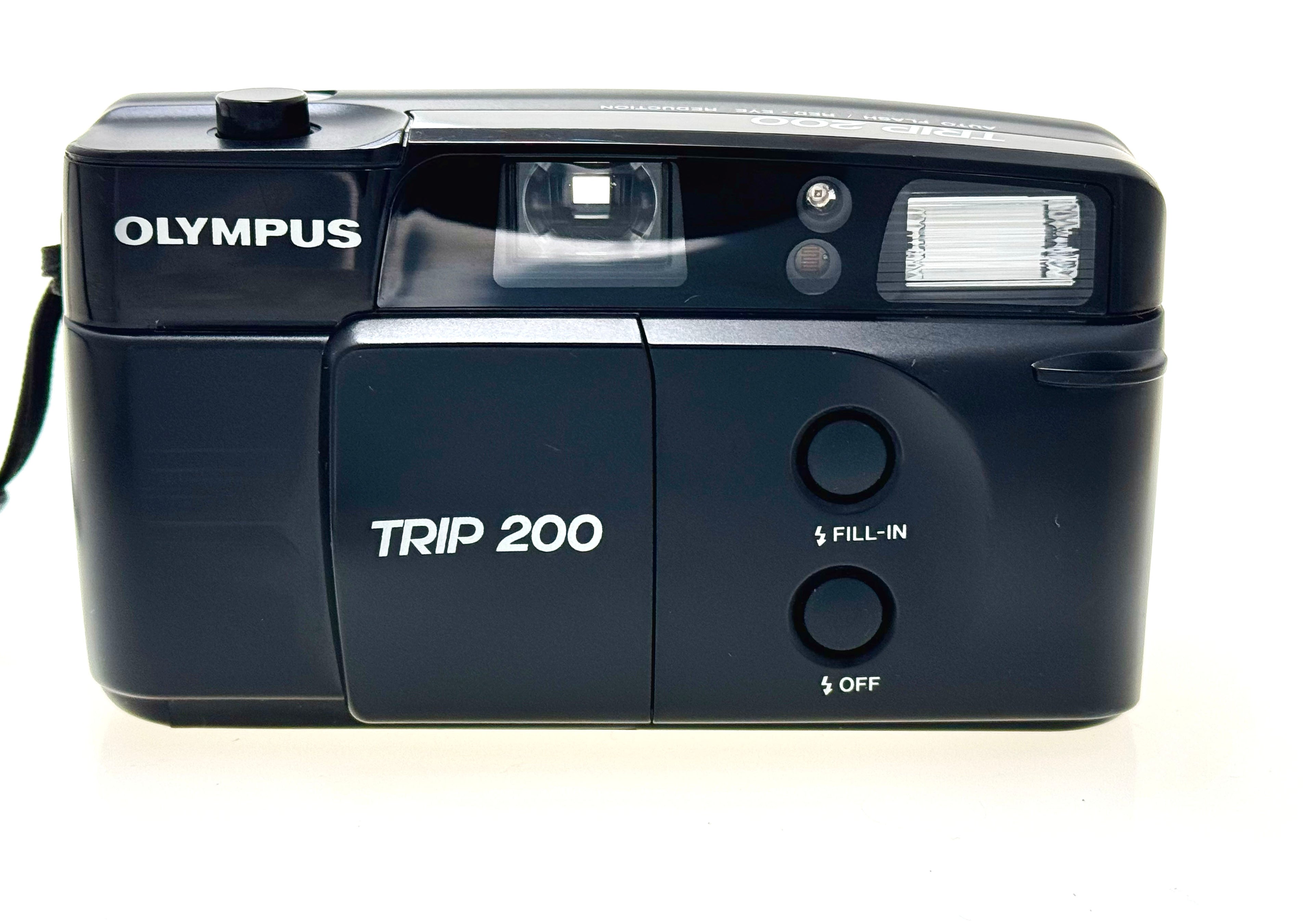 Vintage Olympus Trip 200 Point and Shoot Film Camera (Gd)