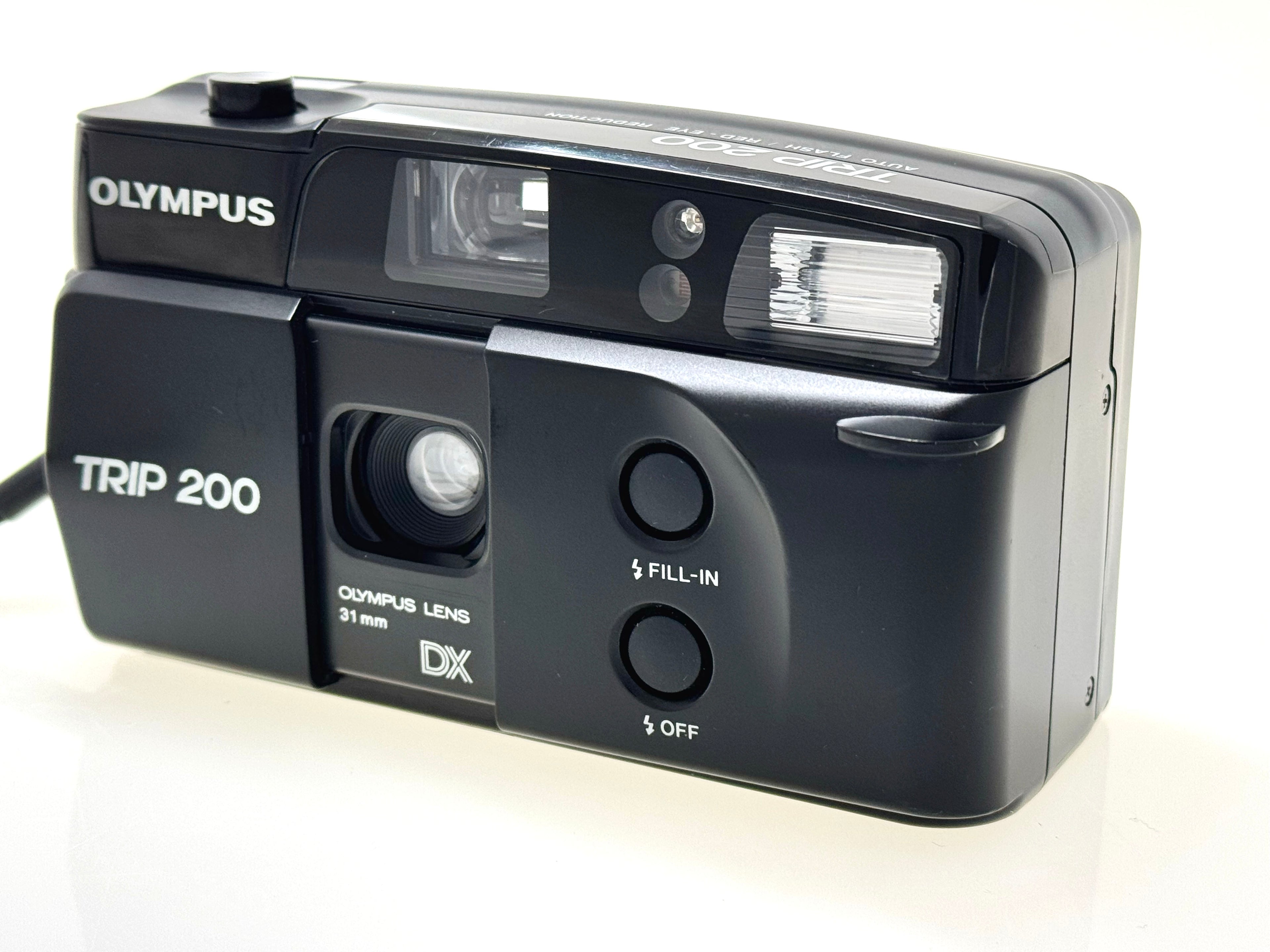Vintage Olympus Trip 200 Point and Shoot Film Camera (Gd)