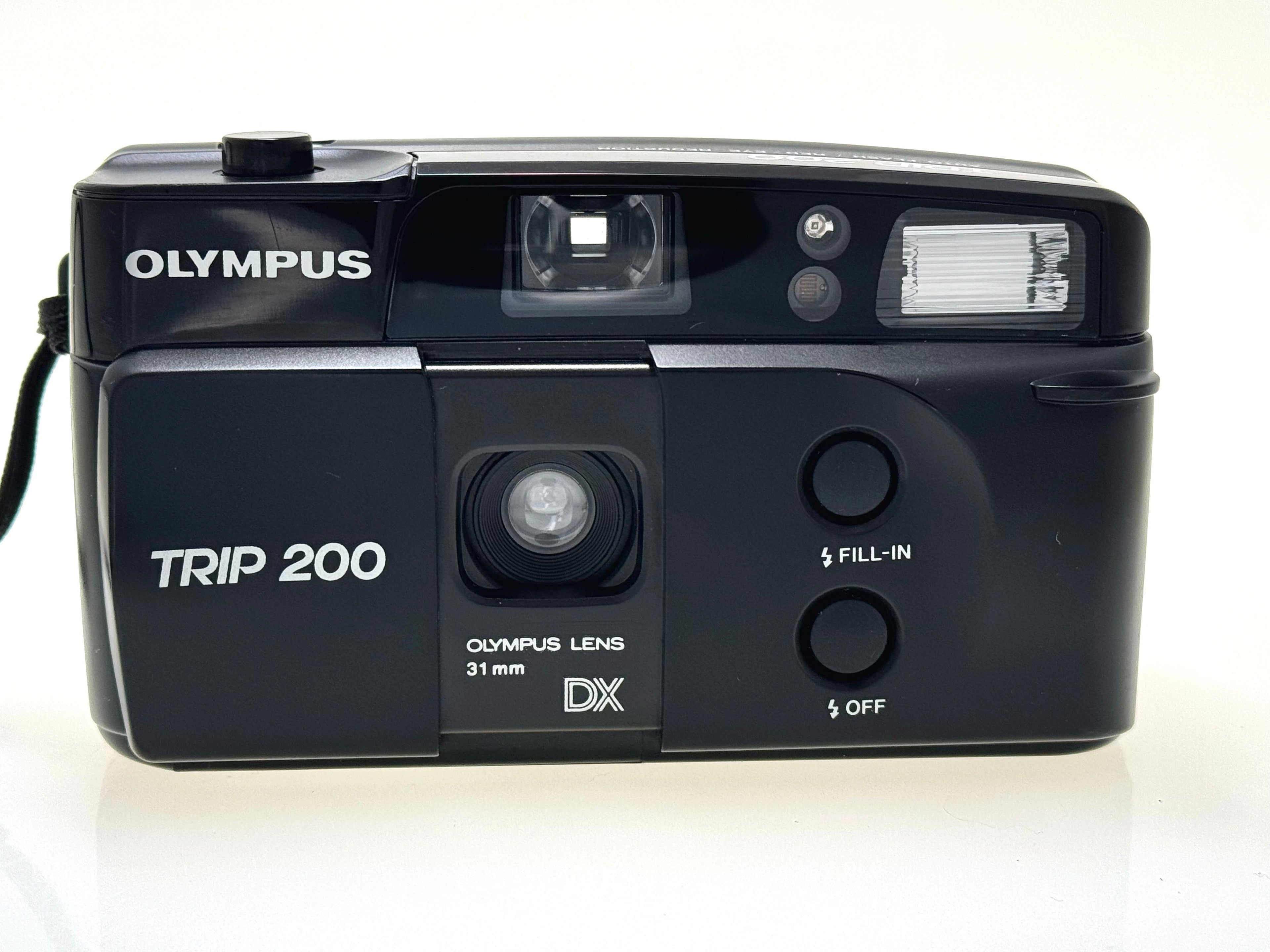 Vintage Olympus Trip 200 Point and Shoot Film Camera (Gd)