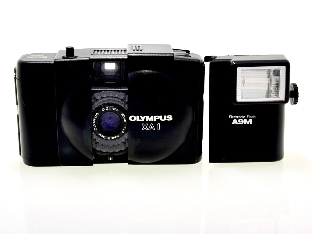 Vintage Olympus XA1 Point and Shoot Camera with A9M Flash (Exc)
