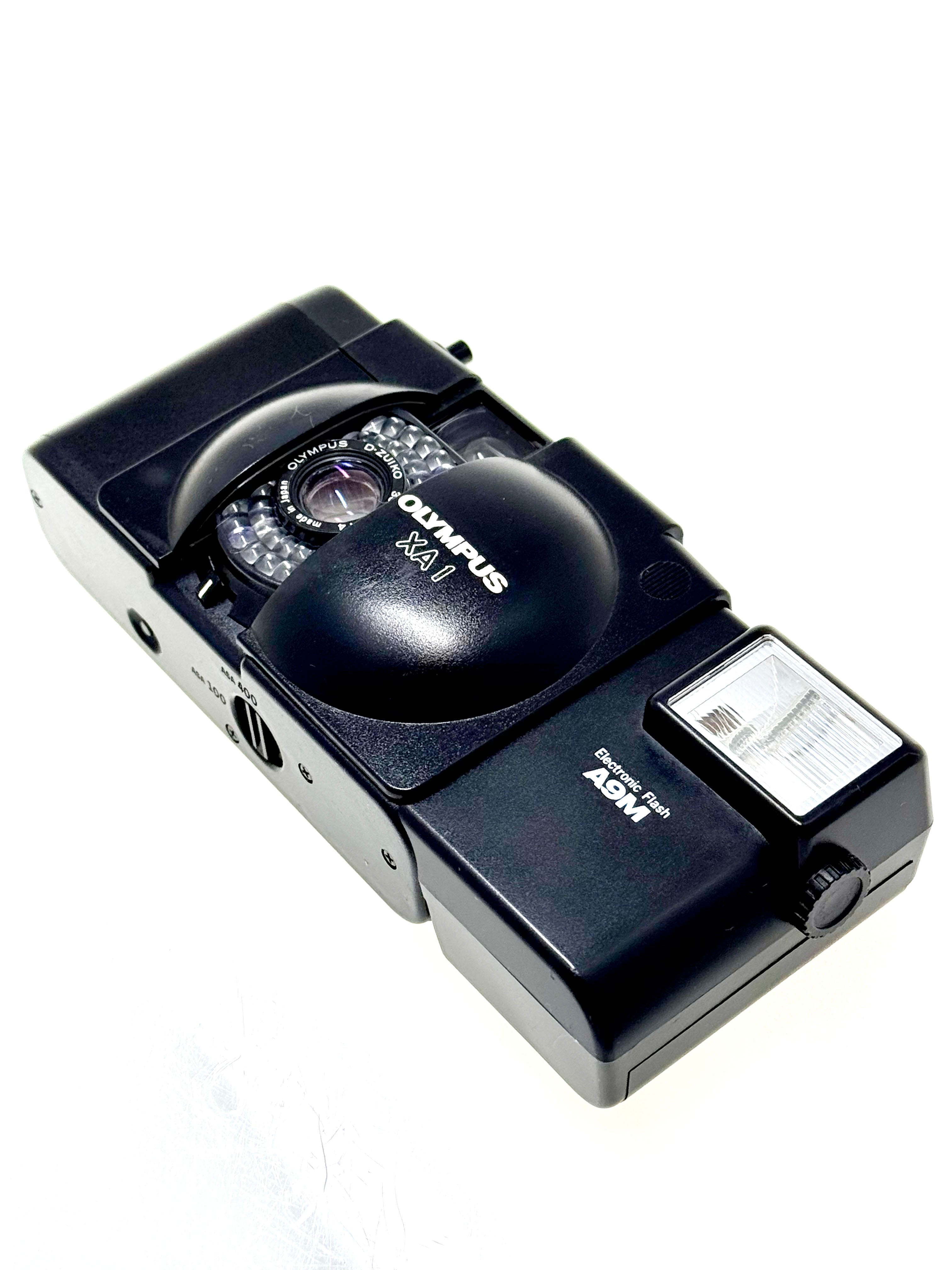 Vintage Olympus XA1 Point and Shoot Camera with A9M Flash (Exc)