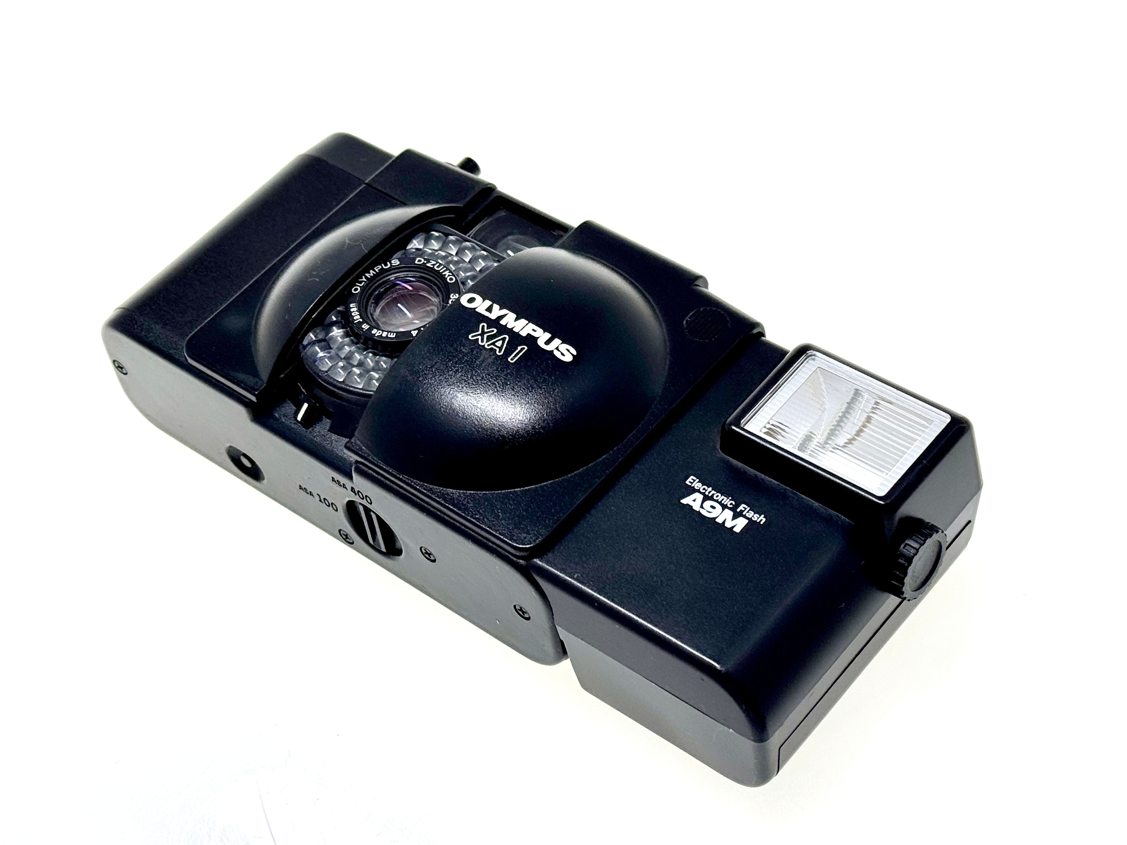Vintage Olympus XA1 Point and Shoot Camera with A9M Flash (Exc)