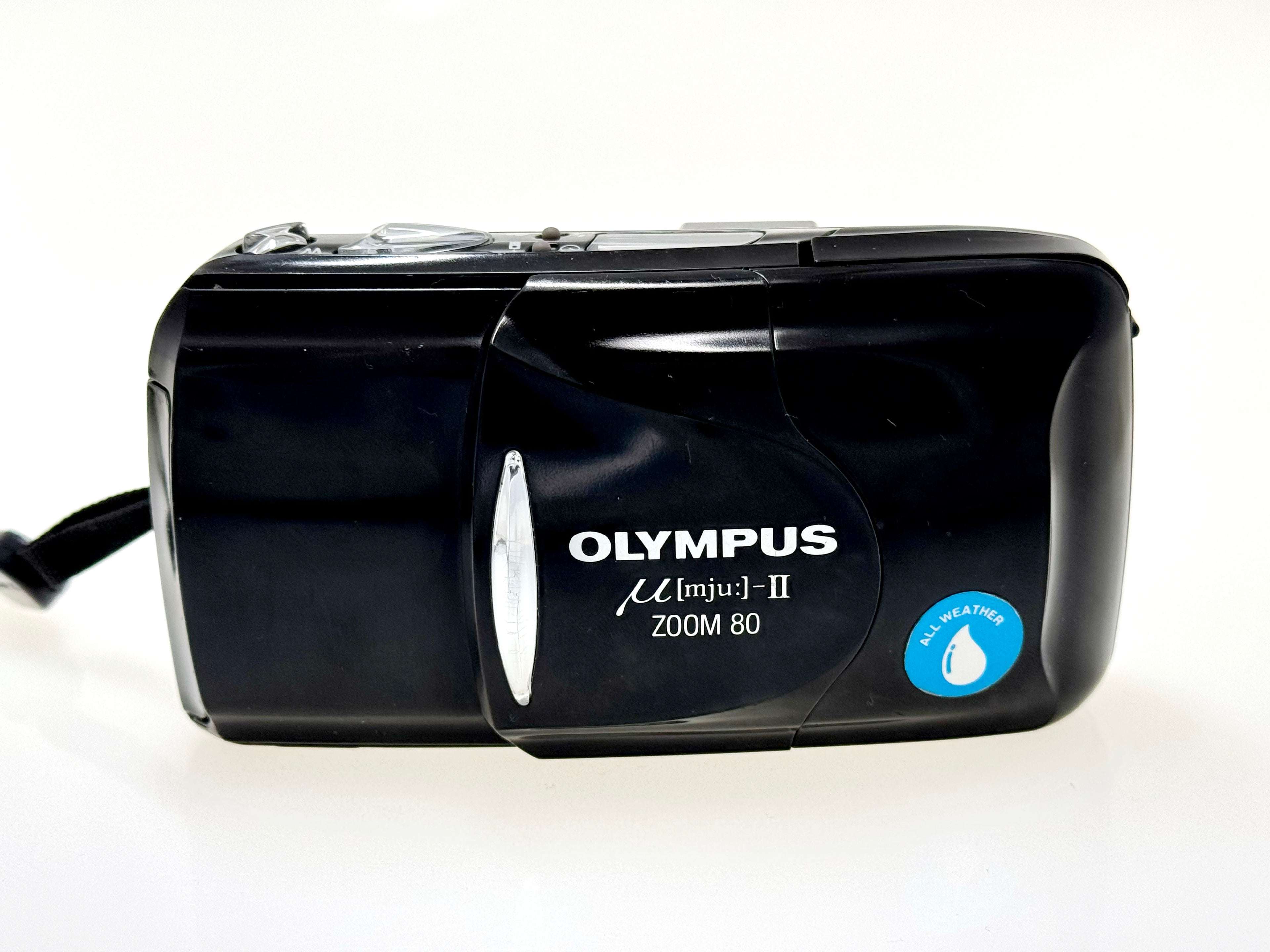Vintage Olympus mju - II (Stylus) Zoom 80 Compact Film Camera (Gd)