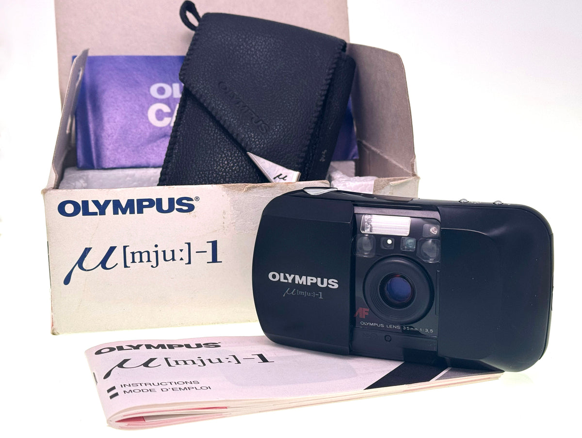 Vintage Olympus Original Mju Boxed with Case (Ex)