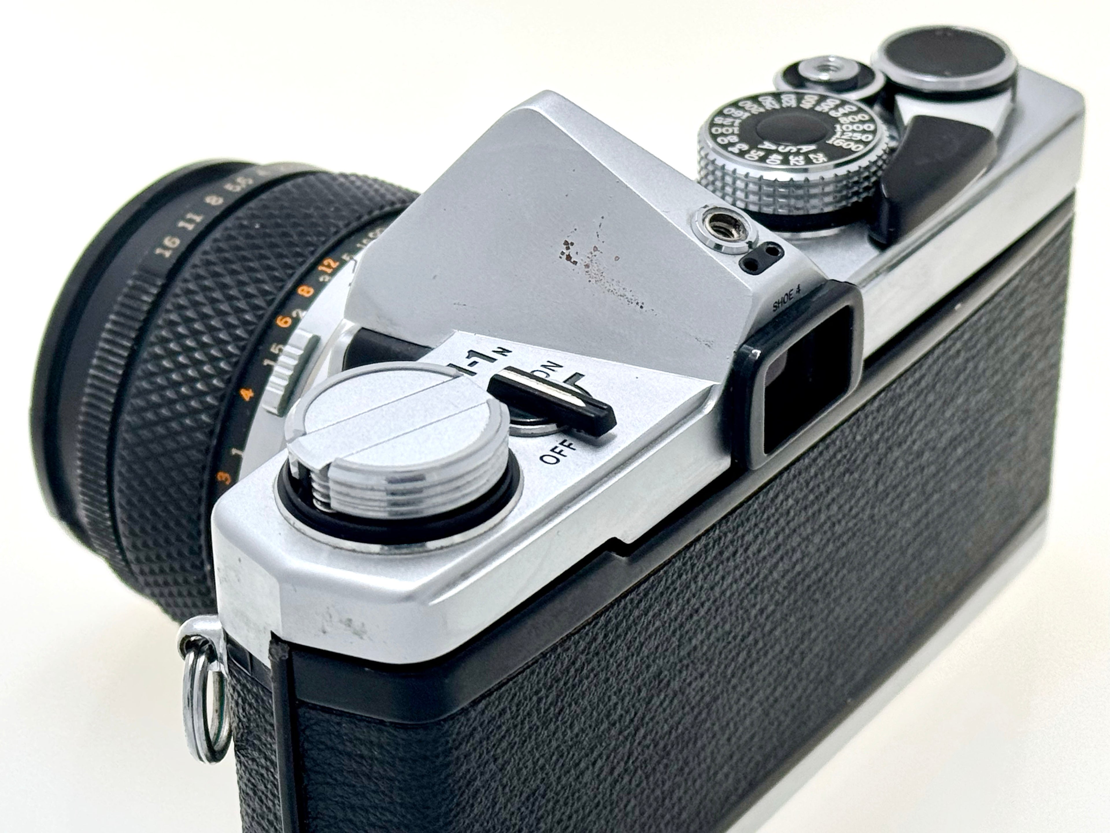 Vintage Olympus OM-1n with 50mm F1.4 Silver nose Lens (Vg)