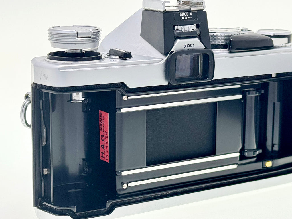 Vintage Olympus OM-1n with 50mm F1.4 Silver nose Lens (Vg)