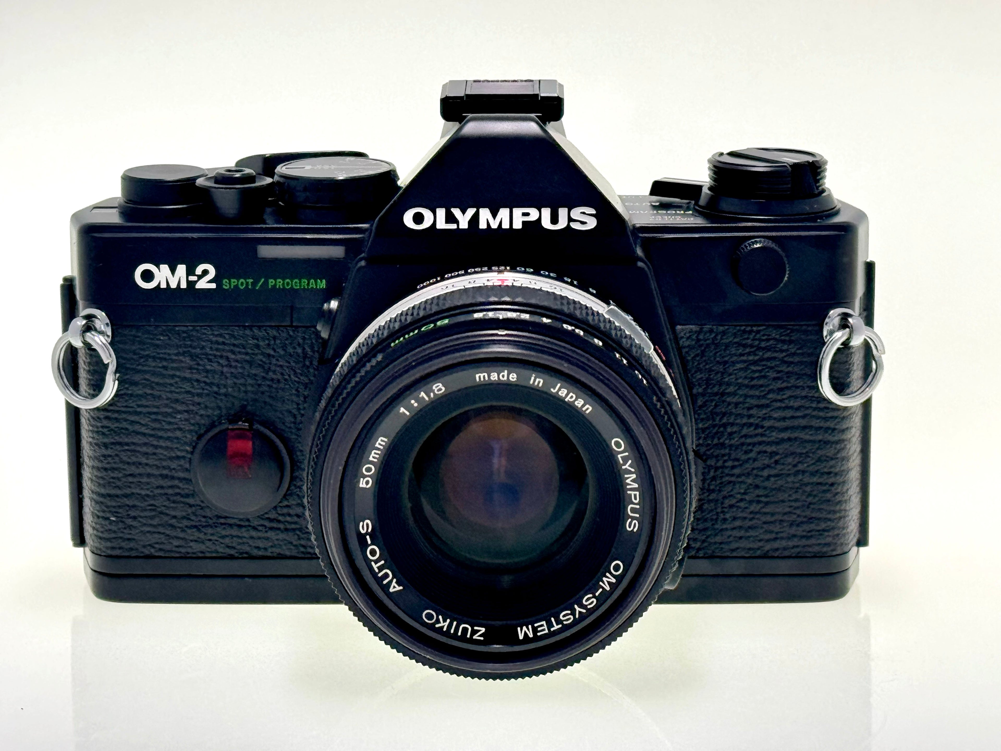 Vintage Olympus OM-2 Spot/Program with 50mm F1.8 in near mint (Exc)