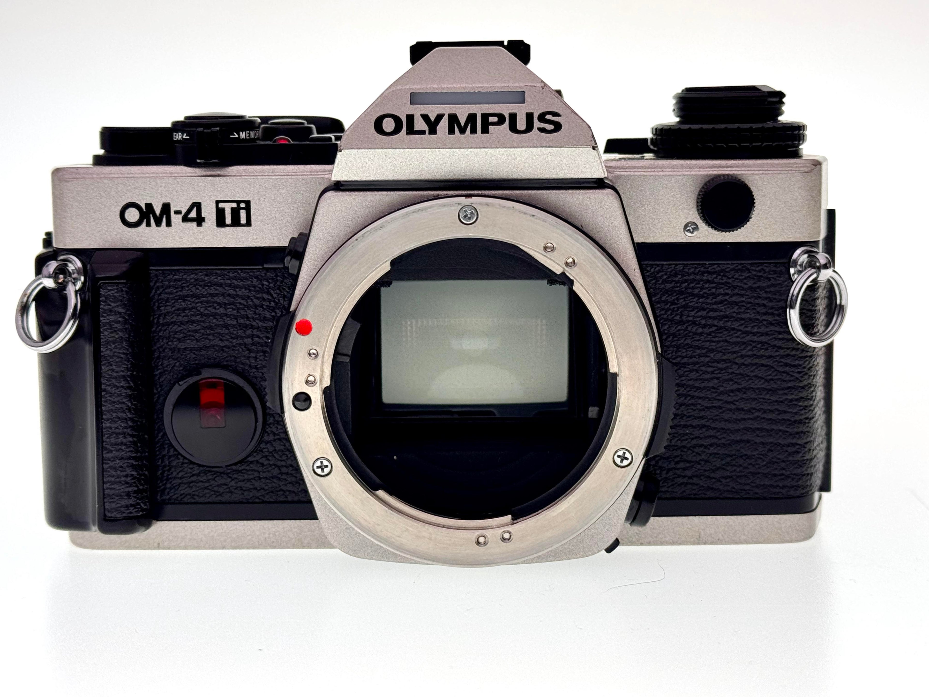 Vintage Olympus OM-4TI Champagne Body (Exc)