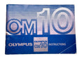 Vintage Olympus OM 10 original instruction manual
