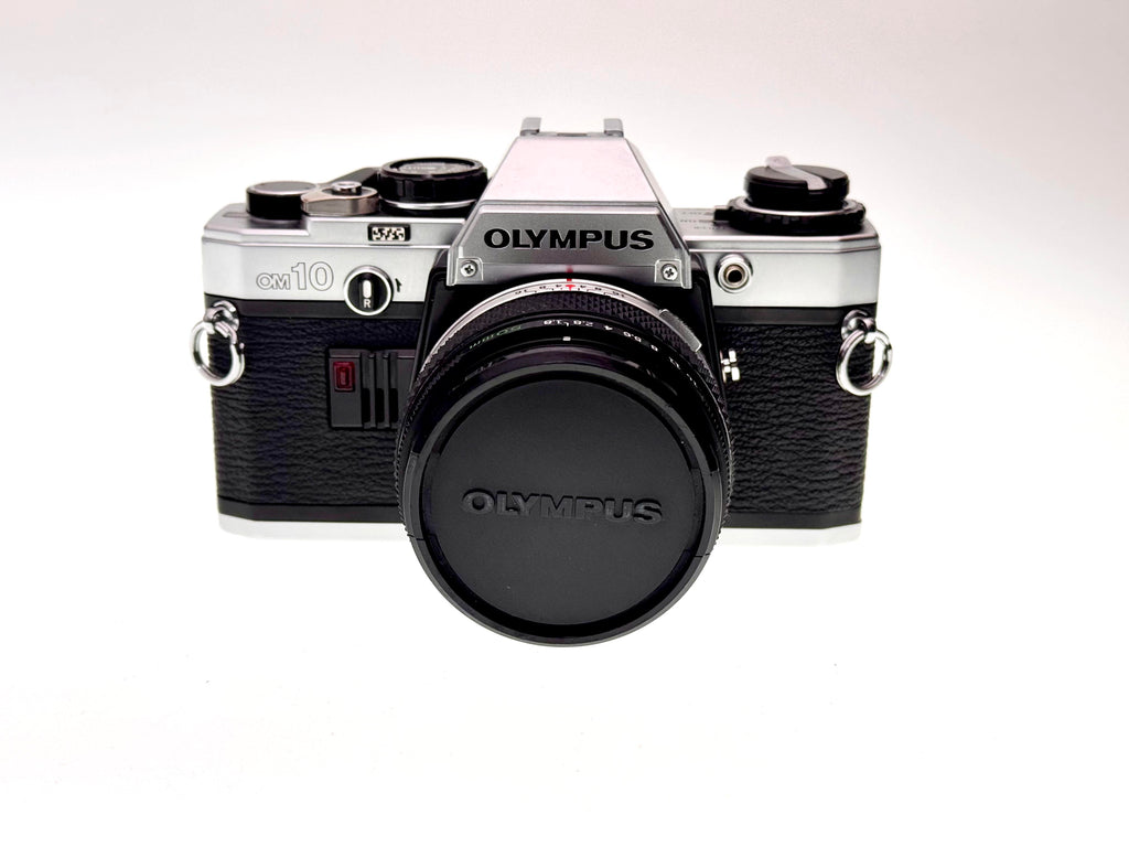 Vintage Olympus OM10 with 50mm Zuiko F1.8 Lens - CLEARANCE (Avg)